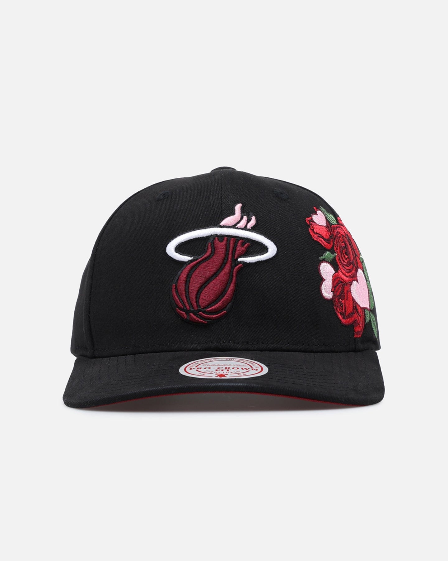 Mitchell & NESS Miami Heat Love & Devotion Pro Crown Snapback Black