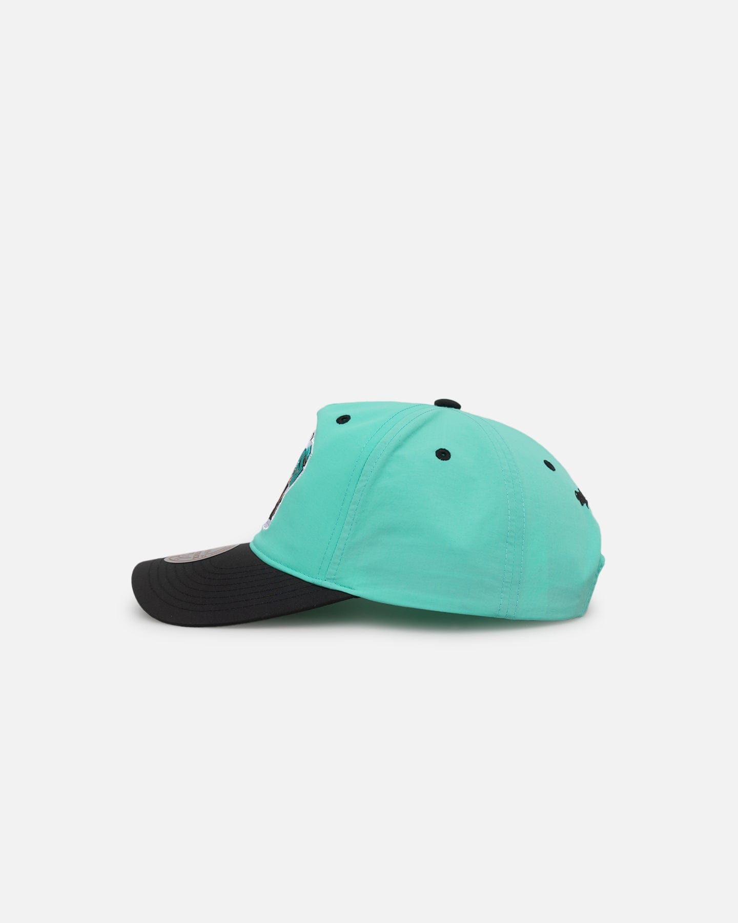 Mitchell & NESS Memphis Grizzlies Nylon Deadstock 2 - Tone Snapback Bright Aqua/Black