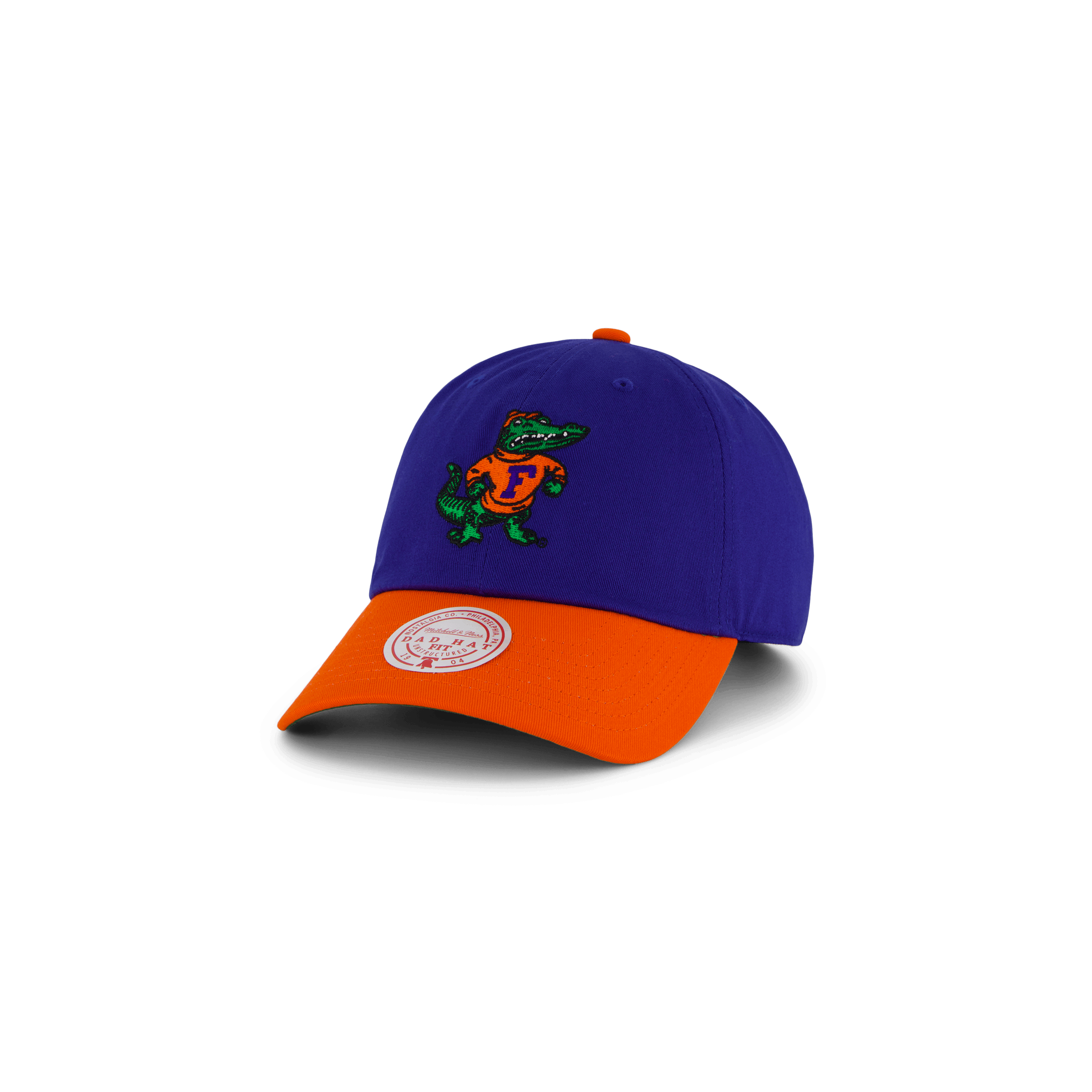 Mitchell & Ness Gators Team 2 Tone 2.0 Dad Strapback