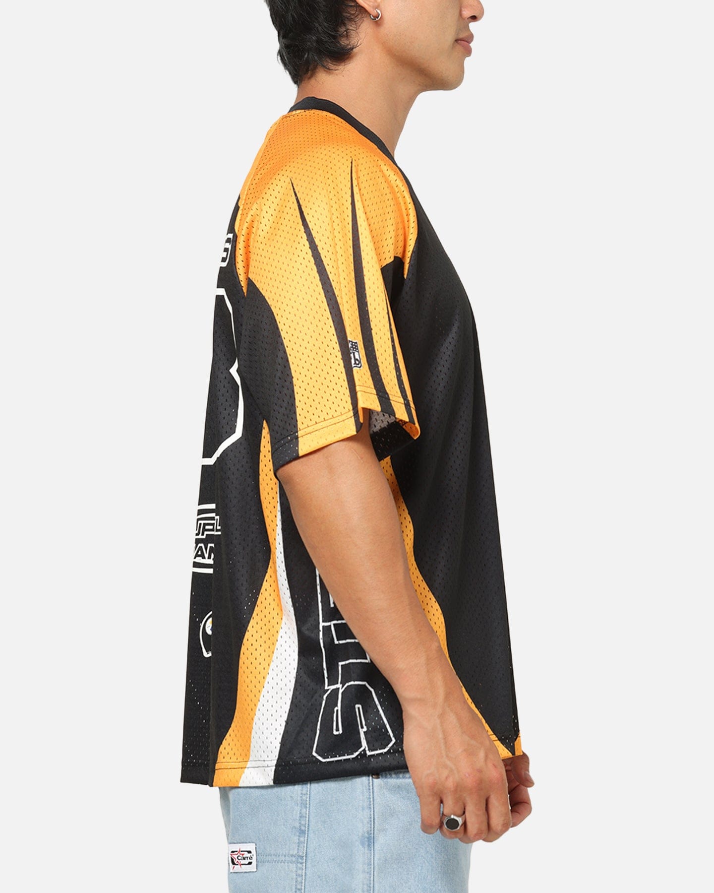 Mitchell & NESS Pittsburgh Steelers Warehouse Rave Jersey Black/Yellow