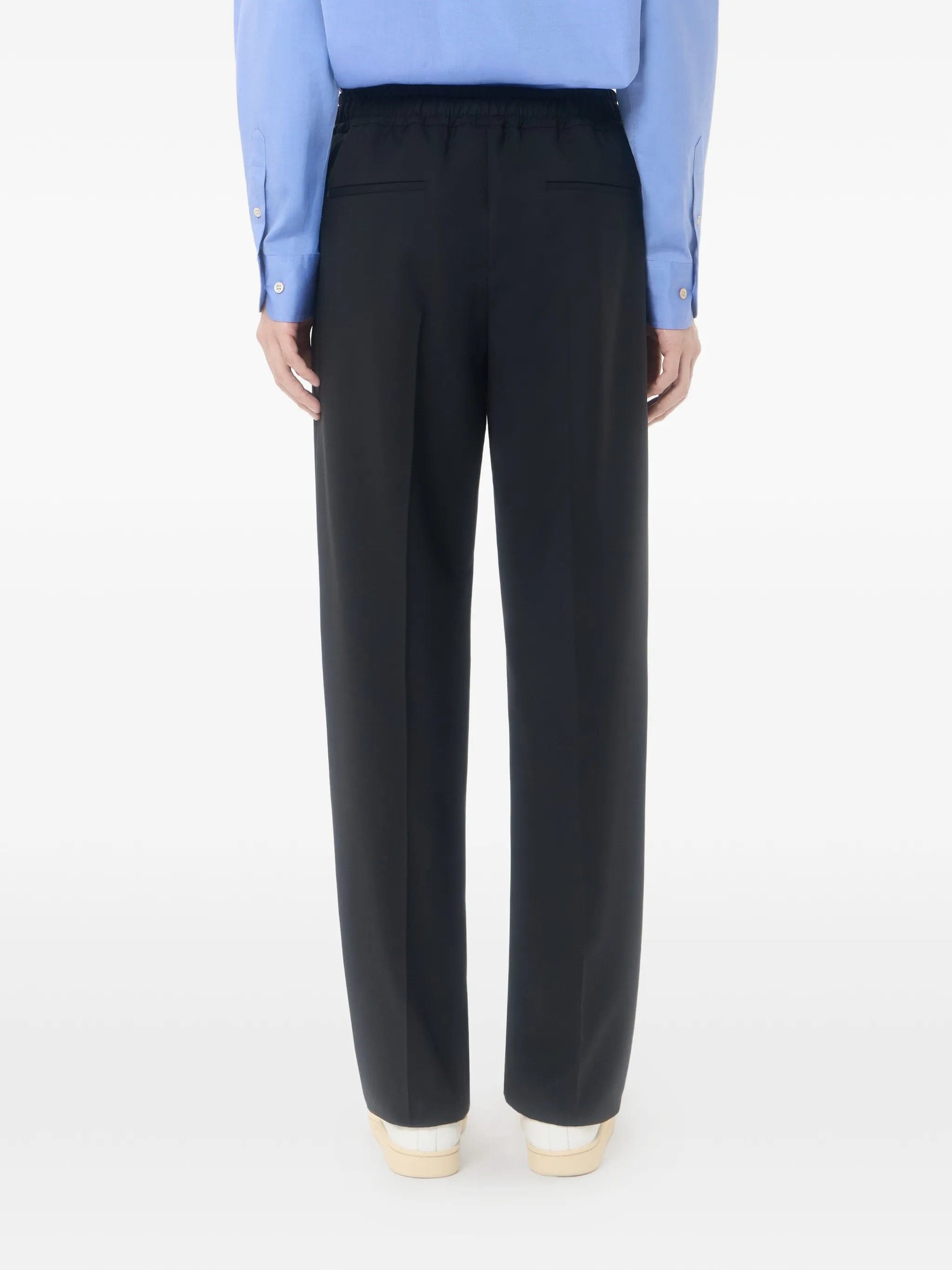 Valentino Garavani wool pants with VLogo embroidery
