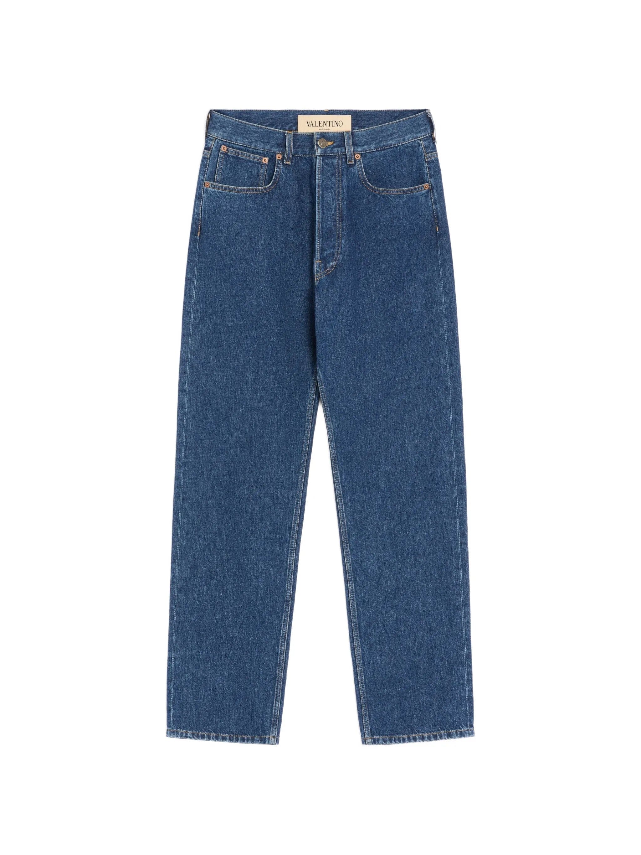 Valentino Garavani denim pants with VGold