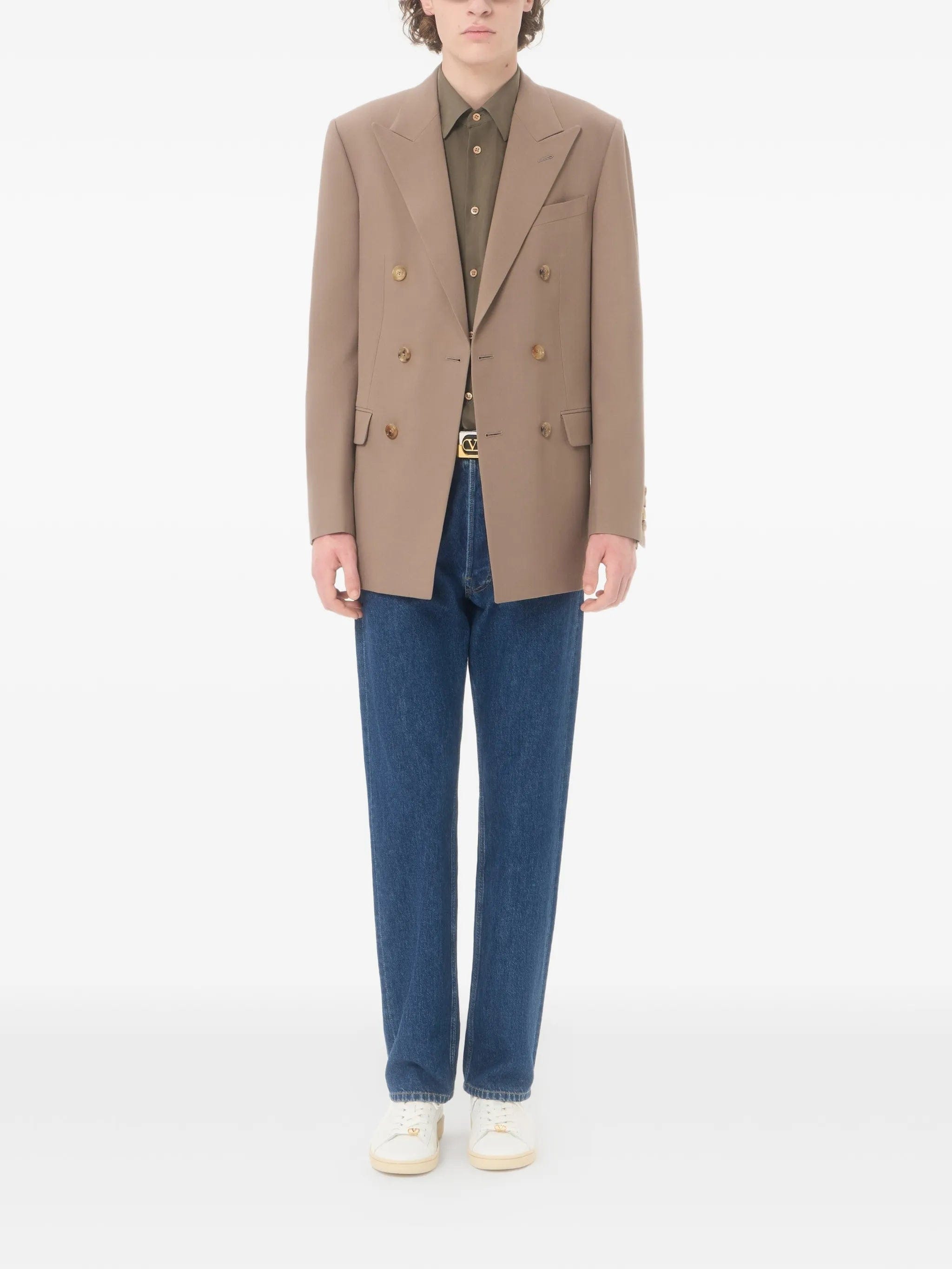 Valentino Garavani denim pants with VGold