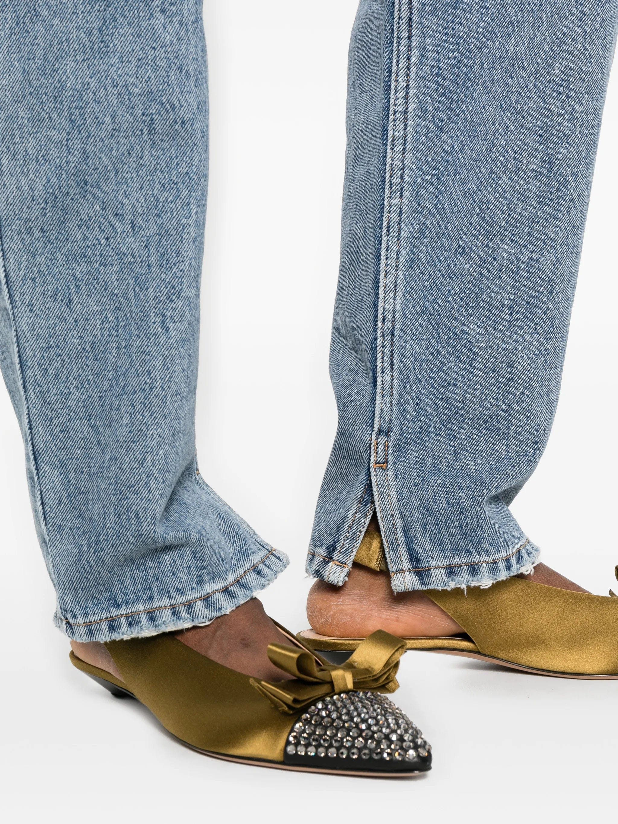 Chloé high - waisted tapered jeans