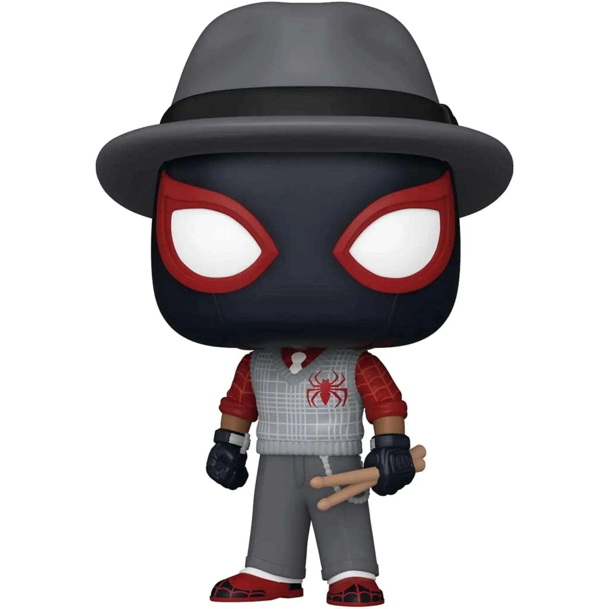 Funko Marvel Gamerverse [Spider - Man 2] - City Sounds Suit Miles Morales Bobble - Head Figure (5") - Funko - Pop! Games Series (1028) - (2024)