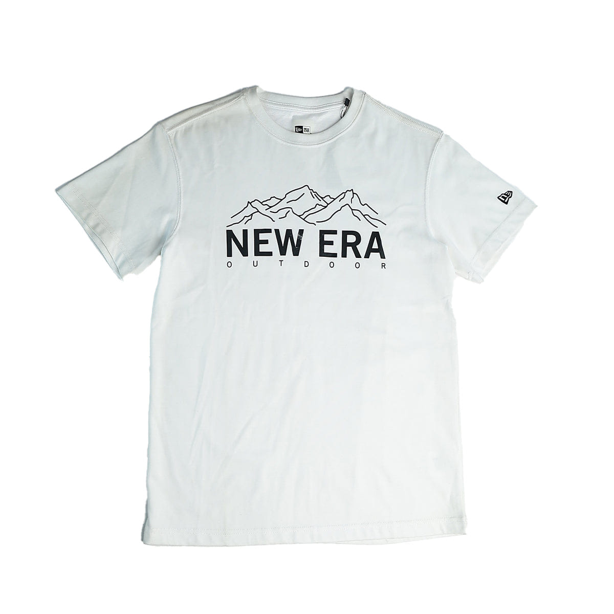 New Era SS T-Shirt MOUNTAINS OUTDOOR WHITE