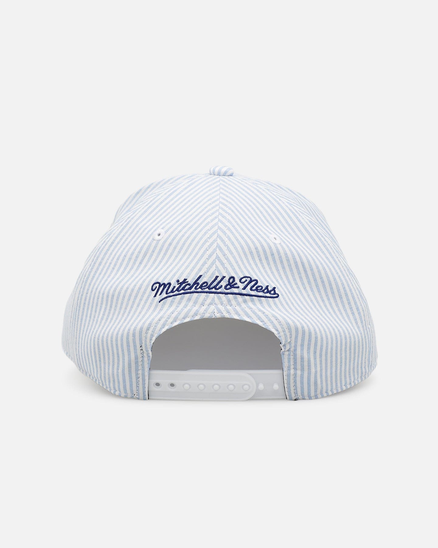 Mitchell & NESS Oklahoma City Thunder Seersucker Pro Pinch Snapback Blue/White