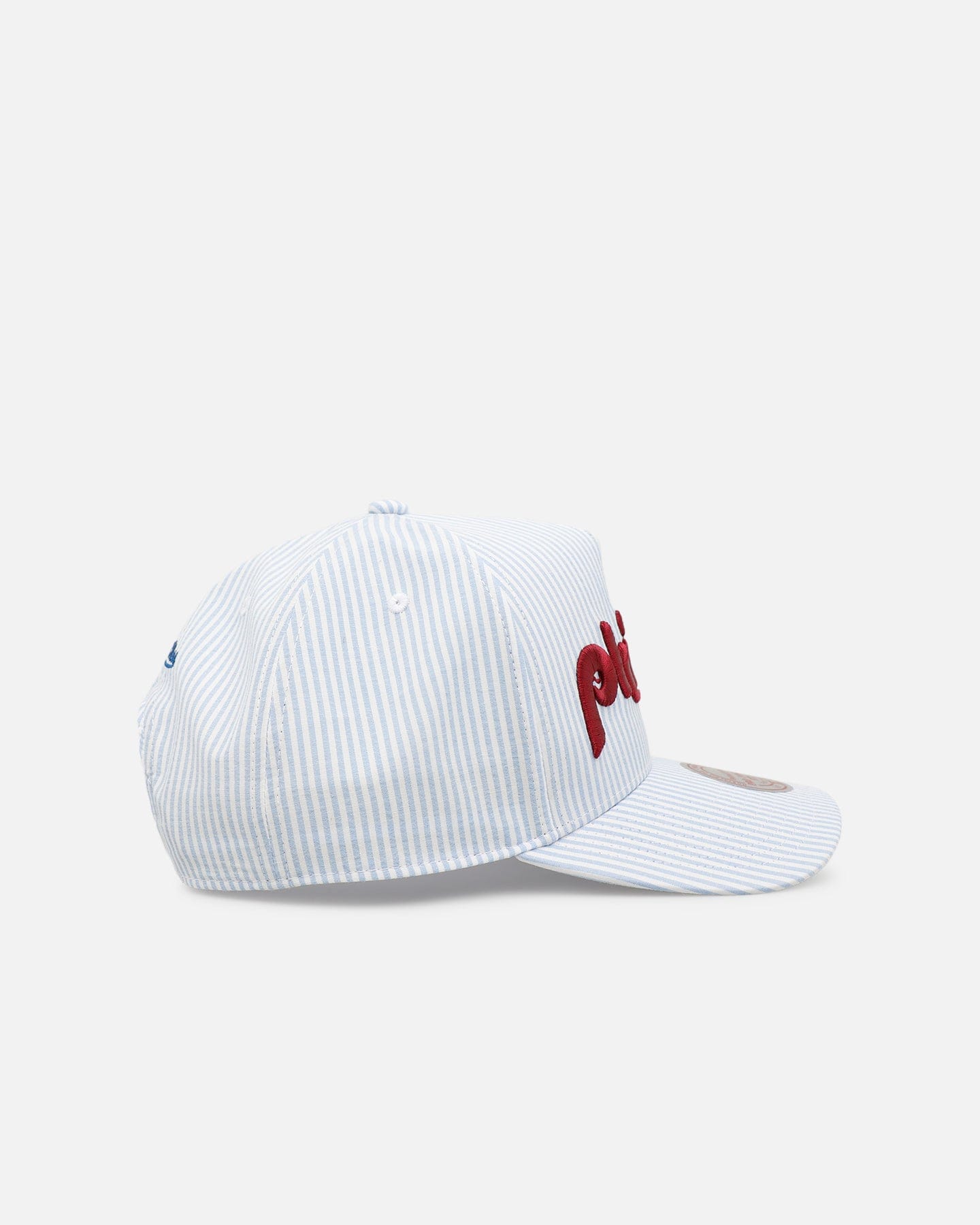 Mitchell & NESS Philadelphia Phillies Seersucker Pro Pinch Snapback Blue/White