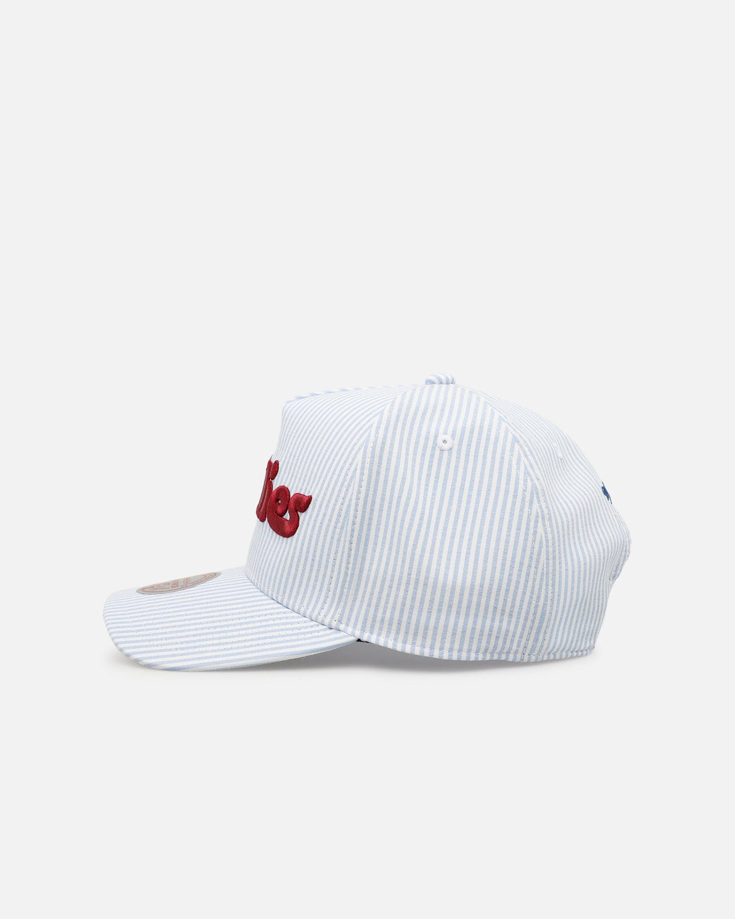 Mitchell & NESS Philadelphia Phillies Seersucker Pro Pinch Snapback Blue/White
