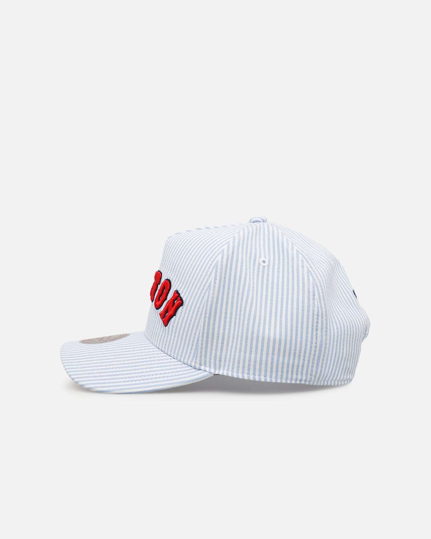 Mitchell & NESS Boston Red Sox Seersucker Pro Pinch Snapback Blue/White