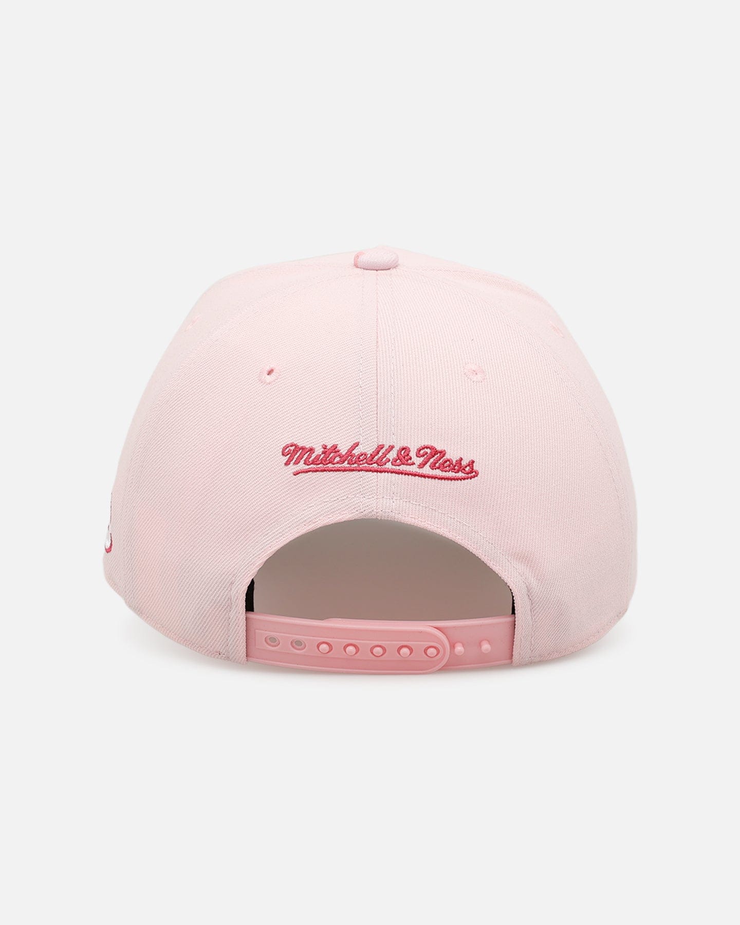 Mitchell & NESS Cincinnati Reds Pink Camo Pro Pinch Snapback Pink
