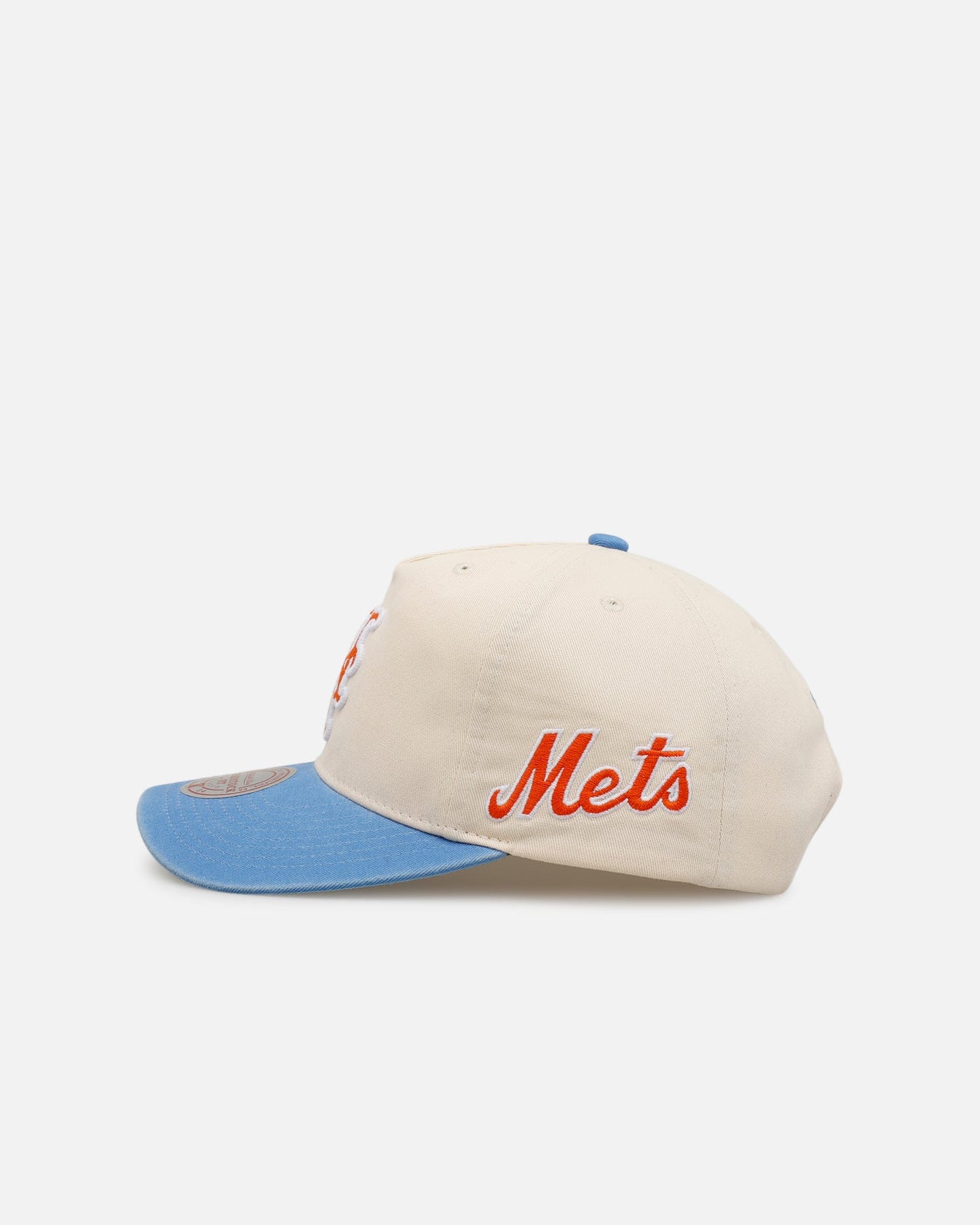 Mitchell & NESS New York Mets Washed Cotton Deadstock Snapback Off White