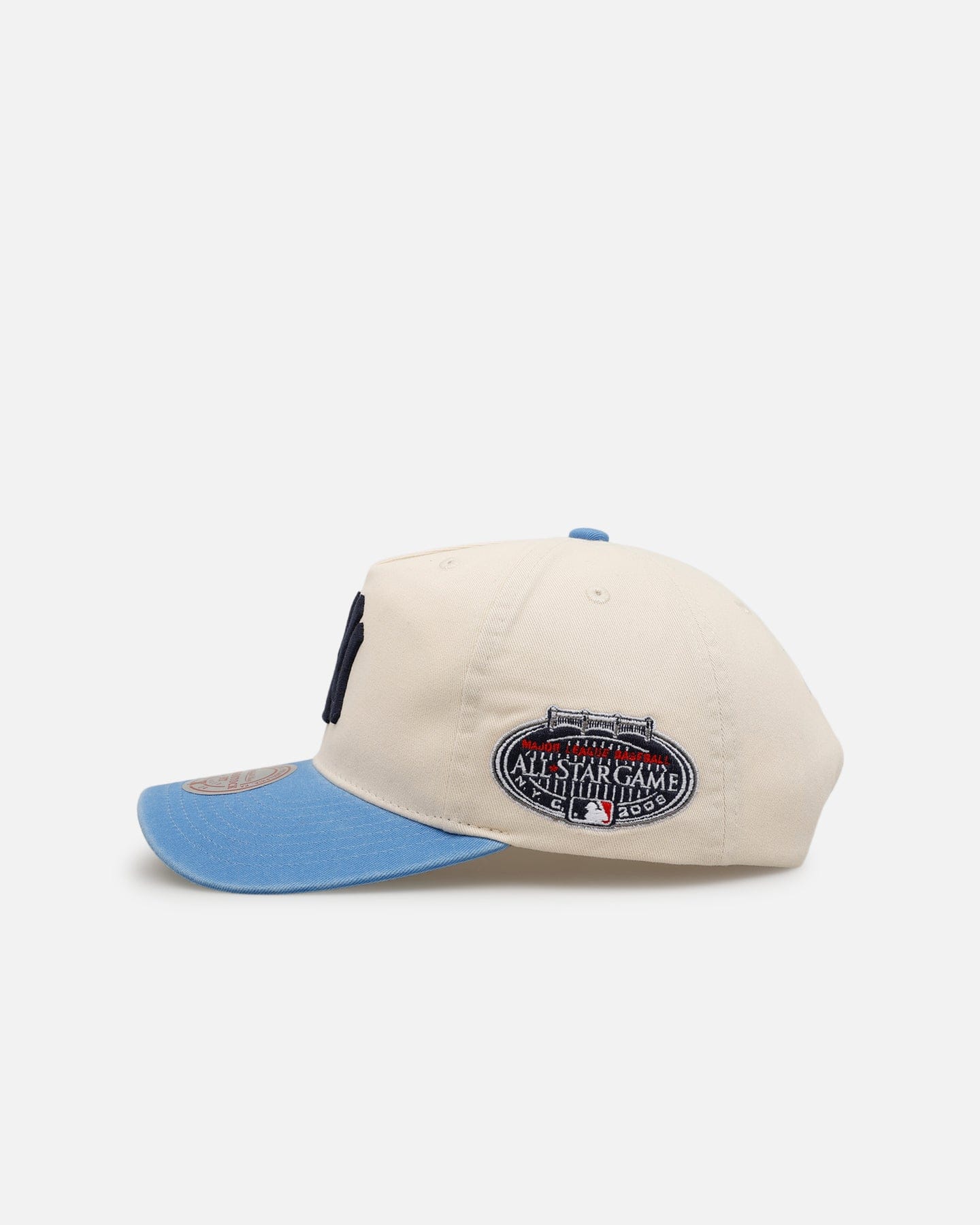Mitchell & NESS New York Yankees Washed Cotton Deadstock Snapback Off White