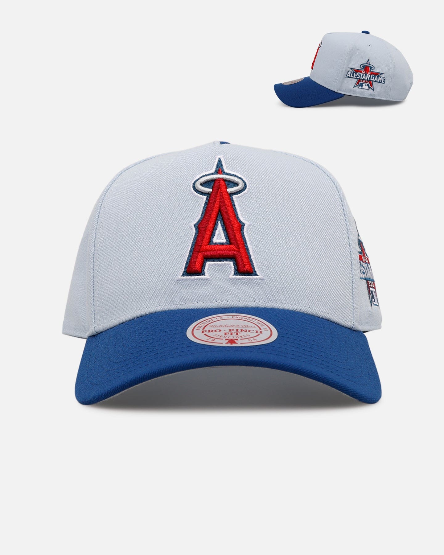 Mitchell & NESS Los Angeles Angels Cherry Logo Pro Pinch Snapback Cherry