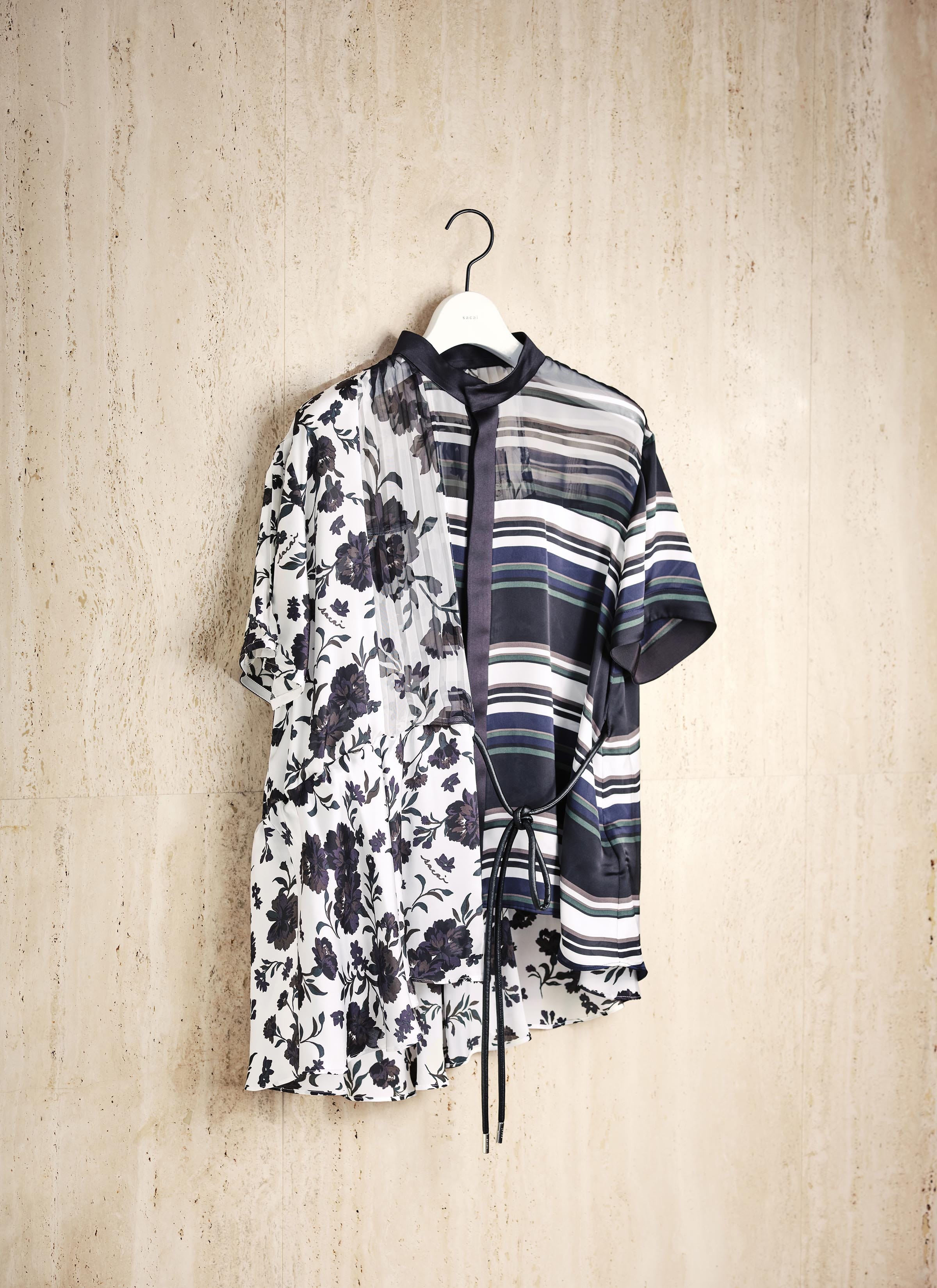 Sacai Pattern Mix Blouse