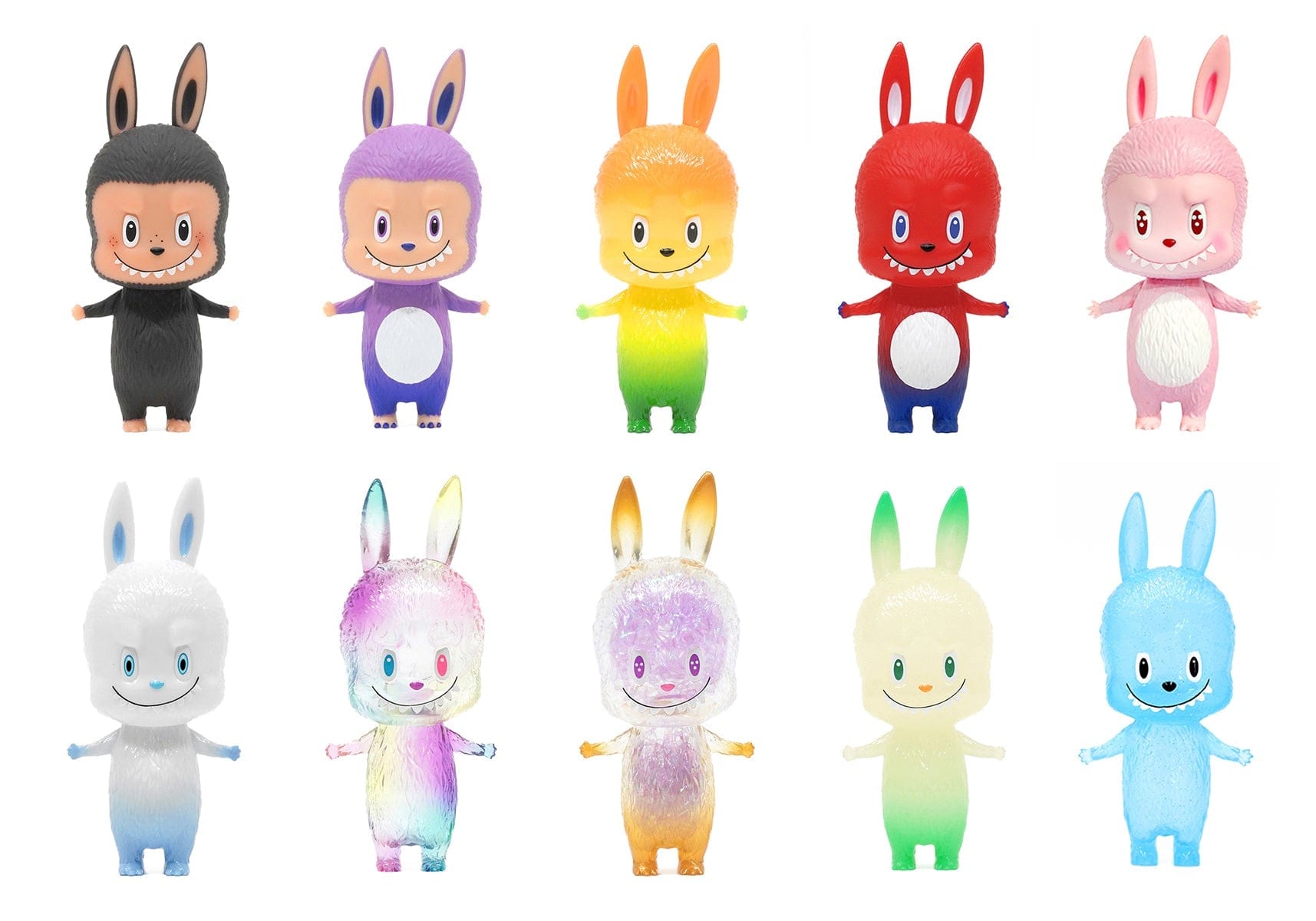 Monster 10th Anniversary MONSTERS by MONSTERS Classic Mini Labubu Keychain | Kasing | Monster 10th Anniversary