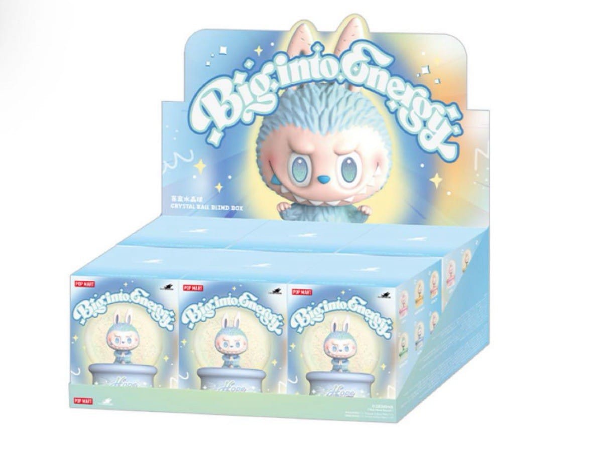 Carmichael Popshop Pop Mart Labubu The Monsters Big into Energy Series Crystal Ball Blind Box