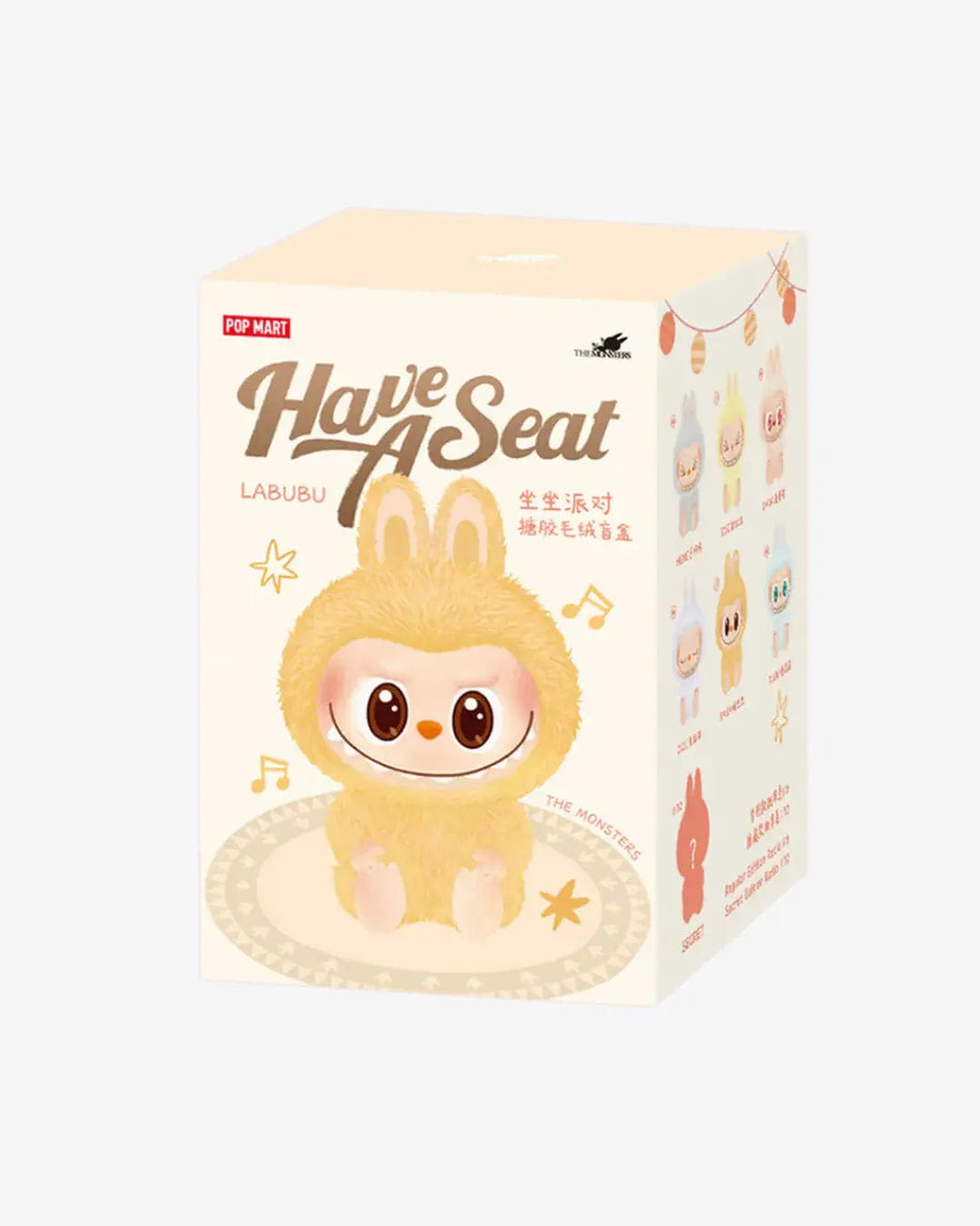 Pop Mart Labubu The Monsters Have a Seat Vinyl Plush Blind Box