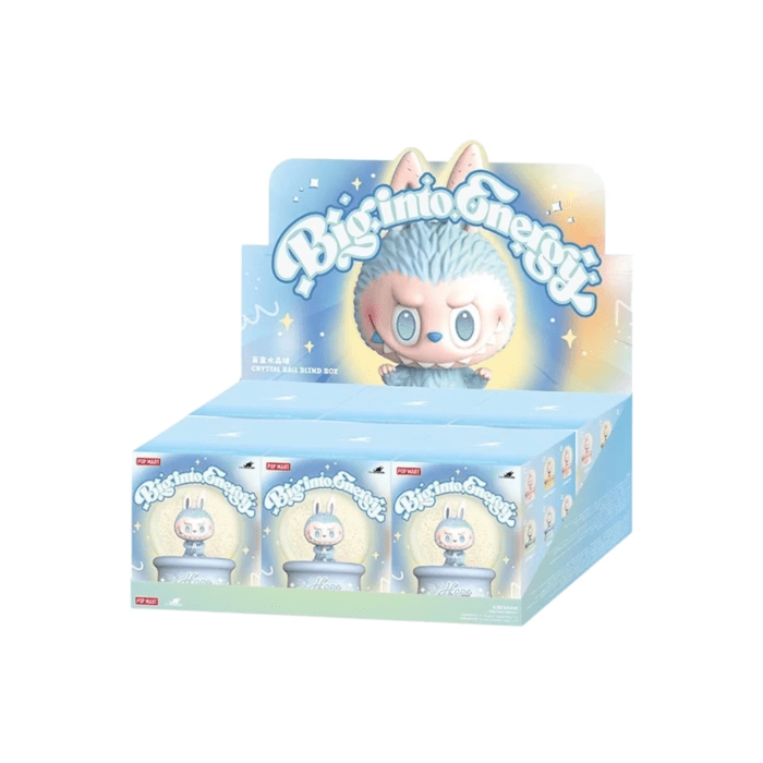 Pop Mart Labubu The Monsters Big into Energy Series Crystal Ball Sealed Case (6 Blind Box)