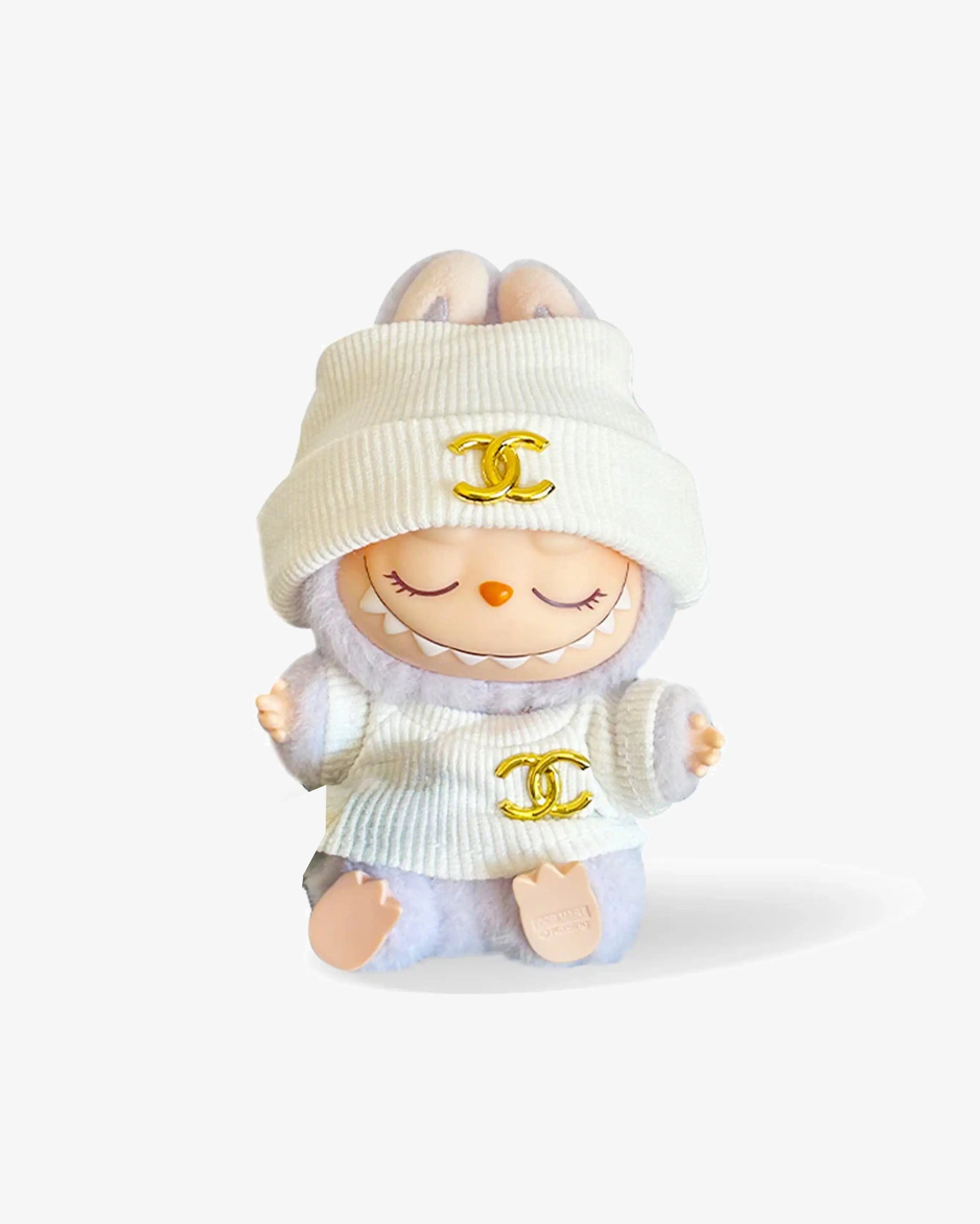 Labubu Outfits Labubu Chanel Inspired White (Outfit Only)