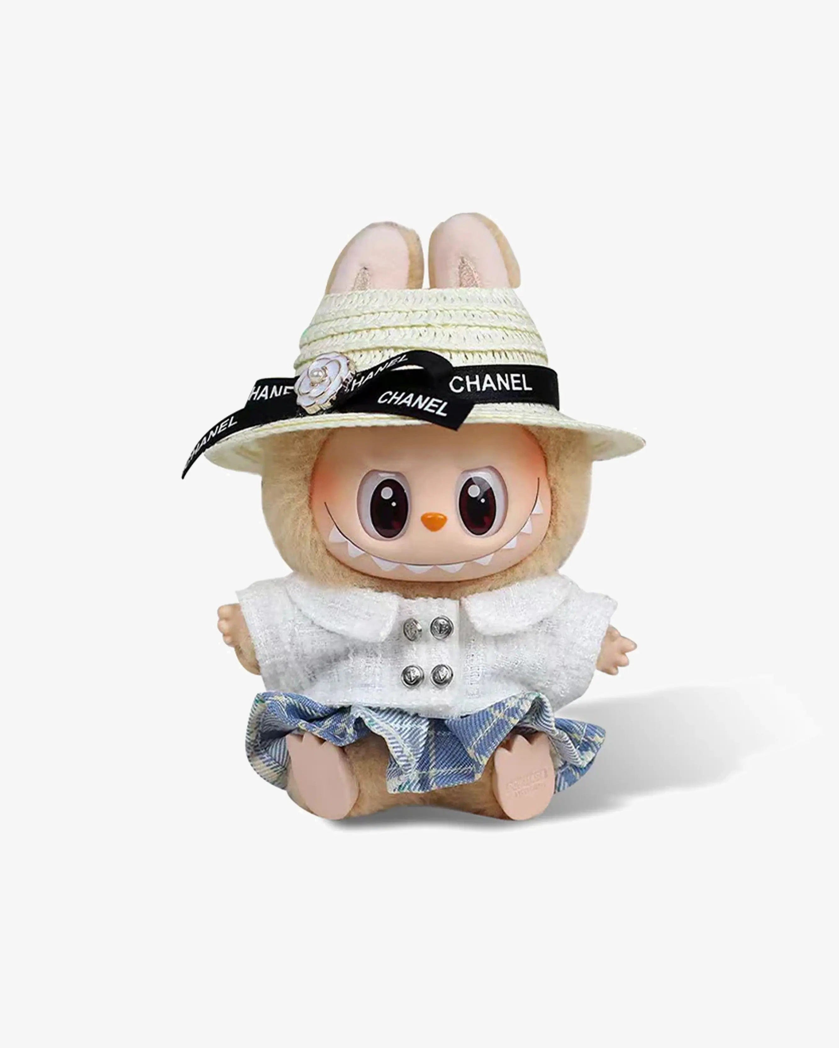 Labubu Outfits Labubu Chanel Inspired Strawhat Outfit (Outfit Only)