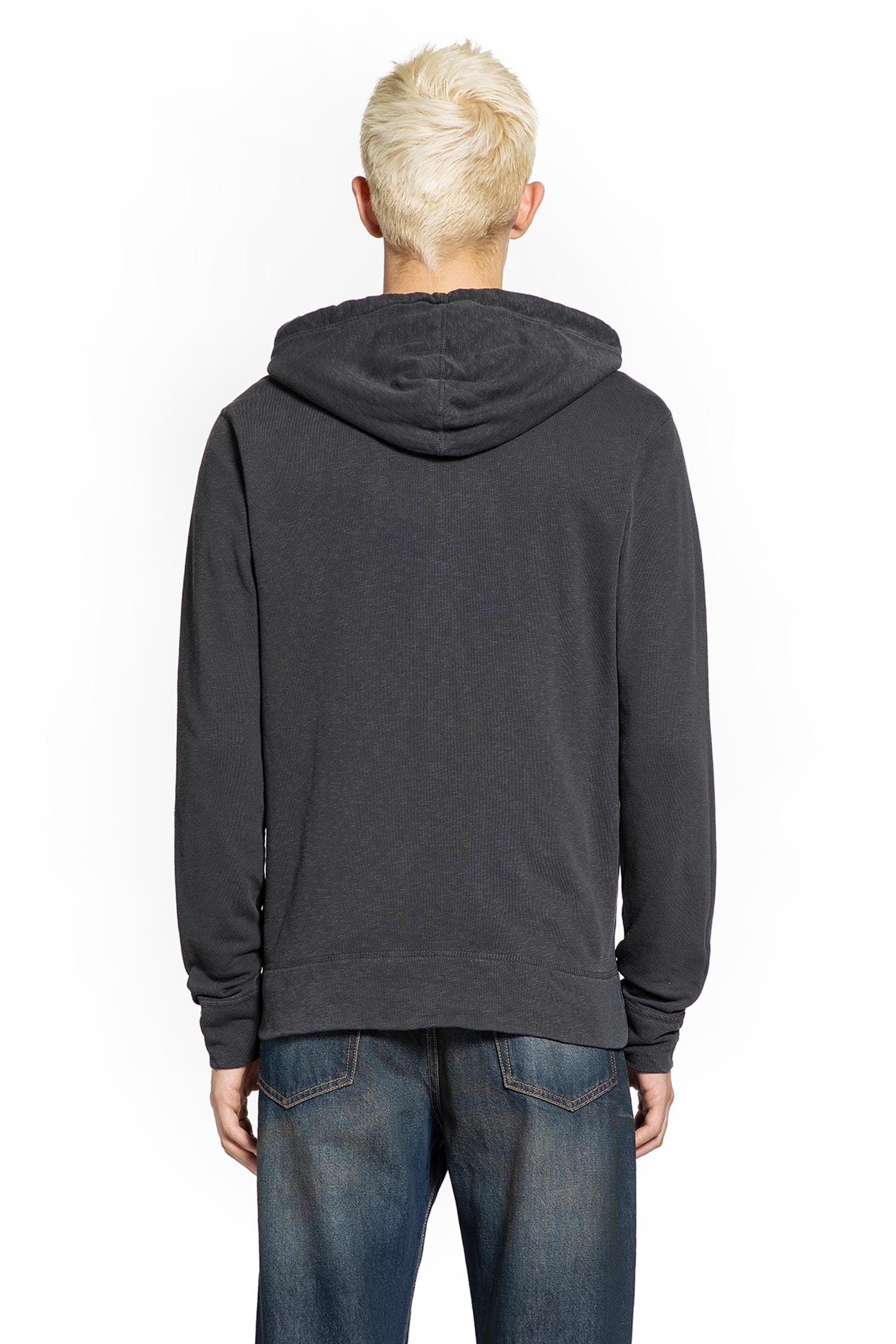 JAMES PERSE Vintage French Terry Zip Up Hoodie