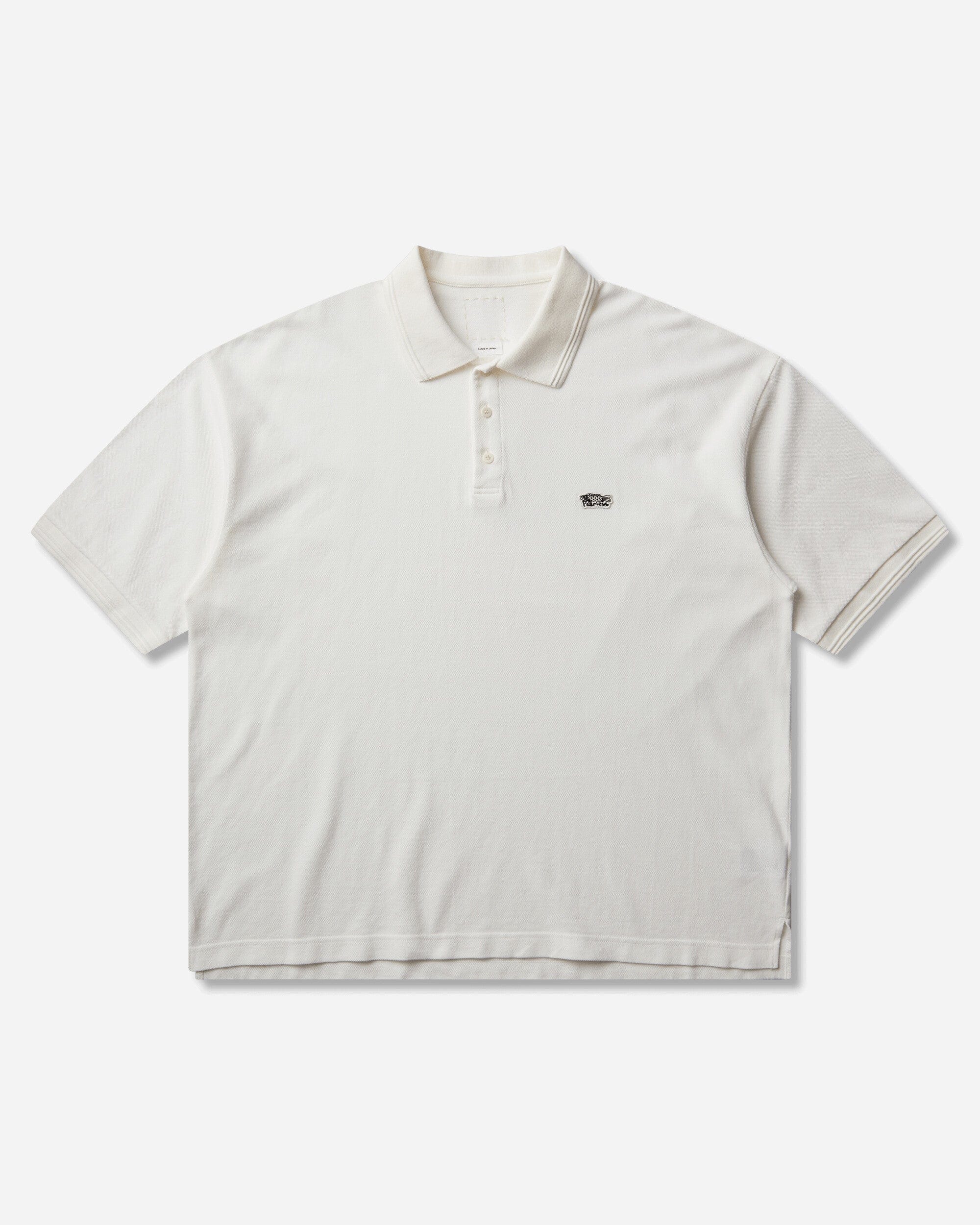Visvim Men's Mondo Weller Shortsleeve Polo Off White