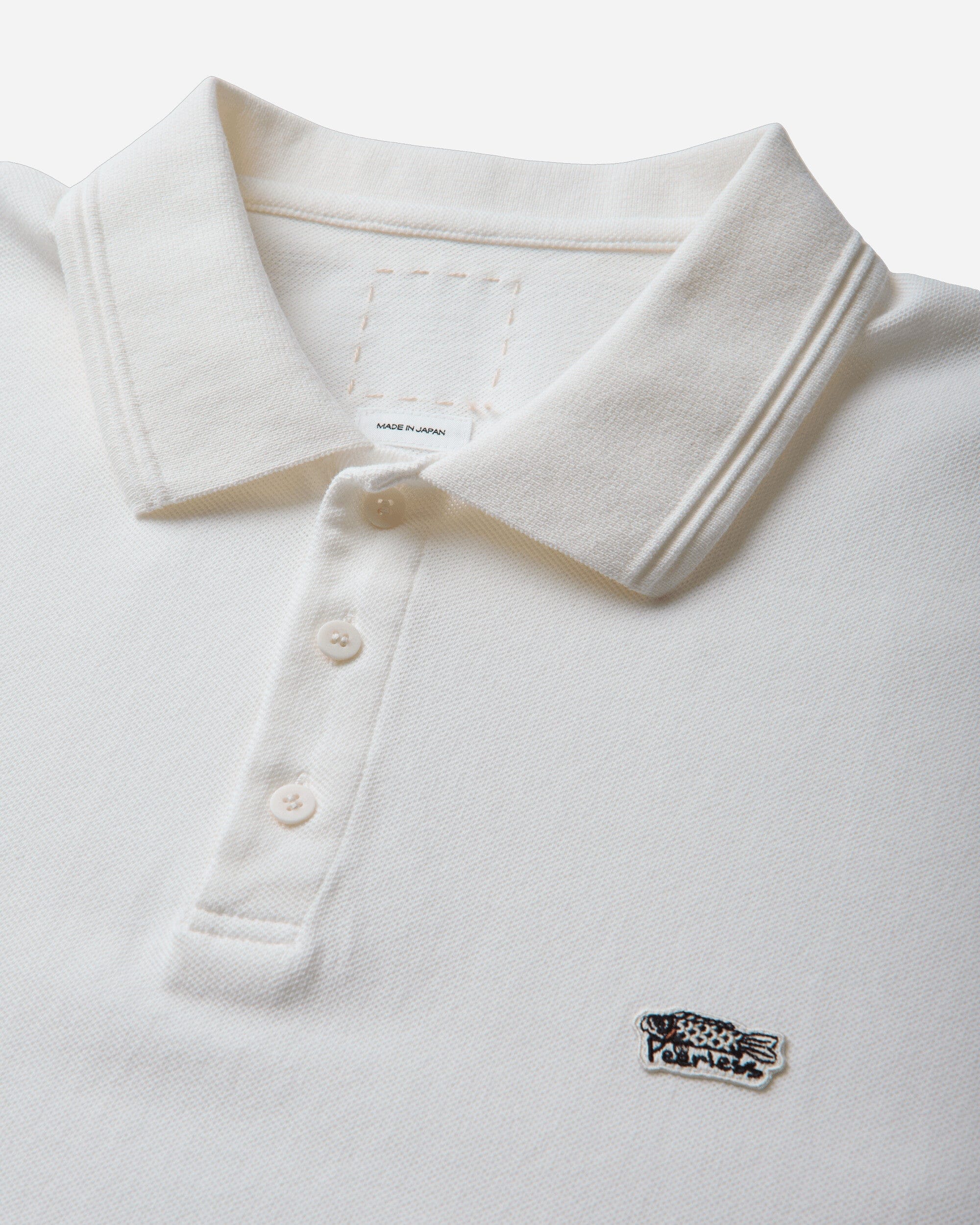 Visvim Men's Mondo Weller Shortsleeve Polo Off White