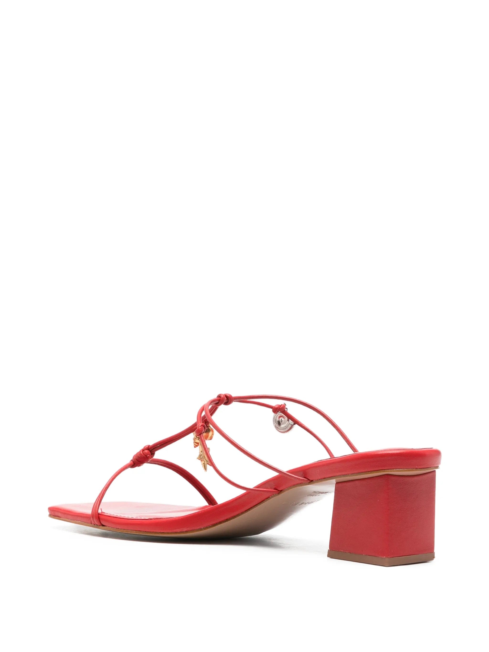 FARM Rio charm - detail strappy sandals