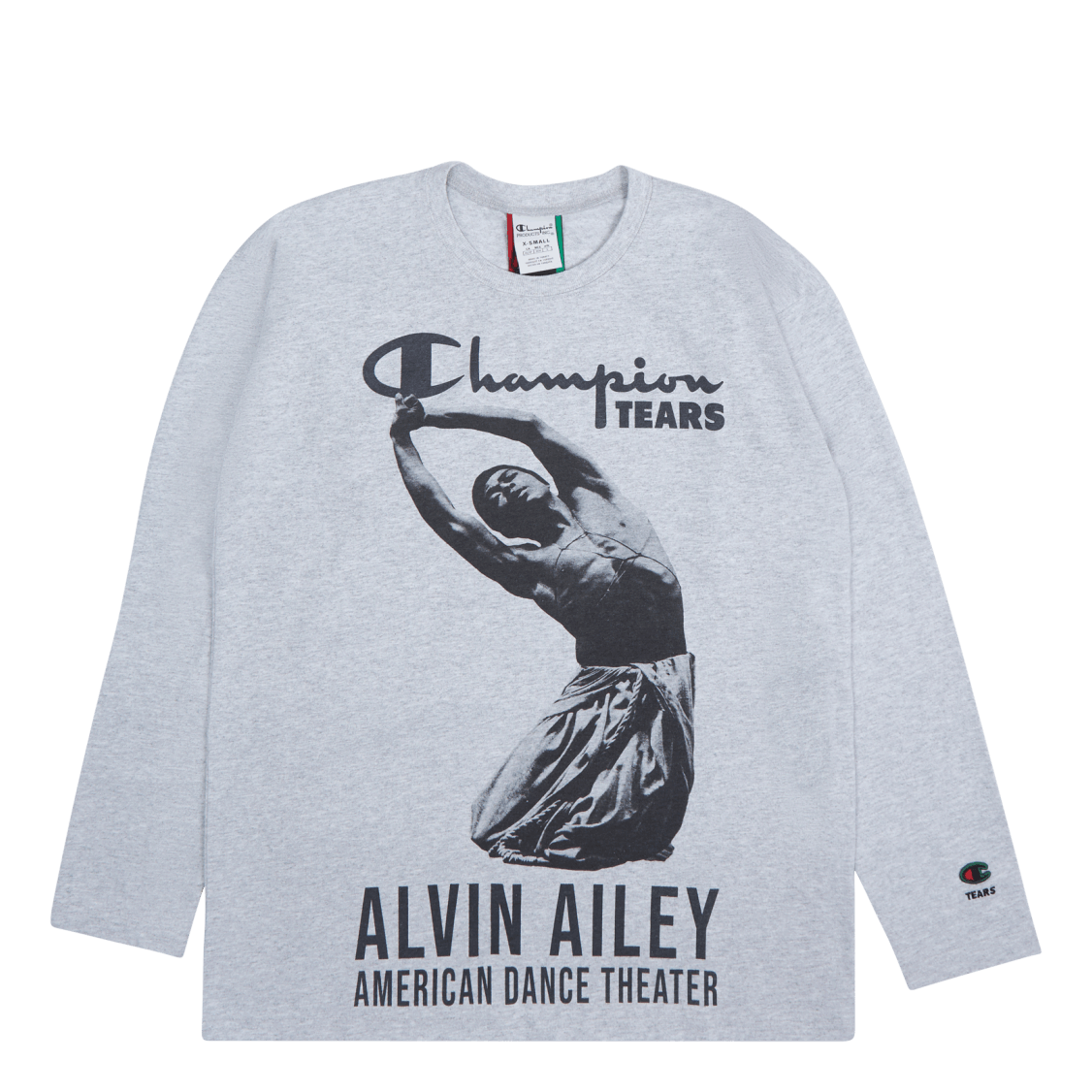 Champion Crewneck Long Sleeve T - shirt Loxgm