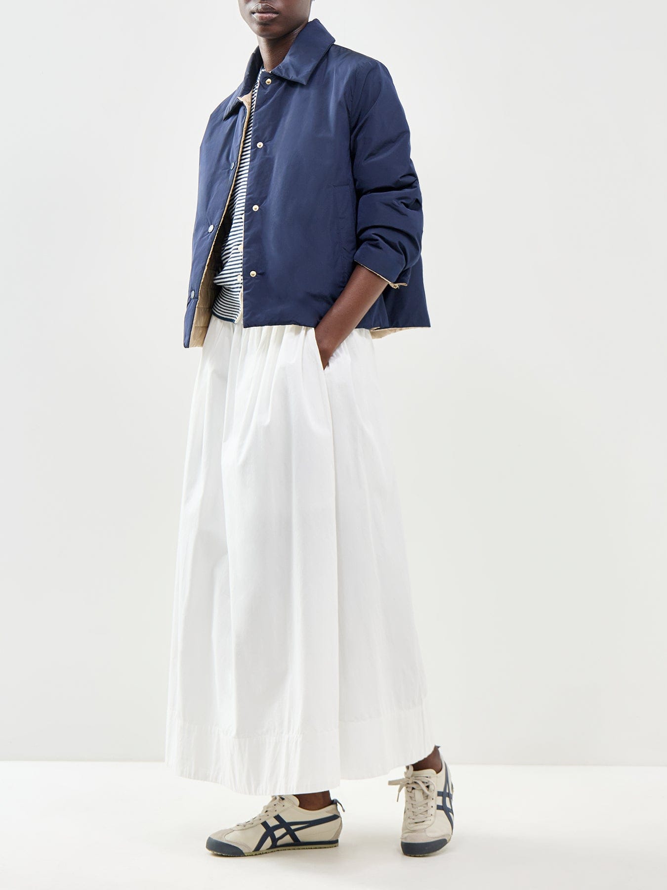 Weekend Max Mara Falena Quilted Jacket Navy