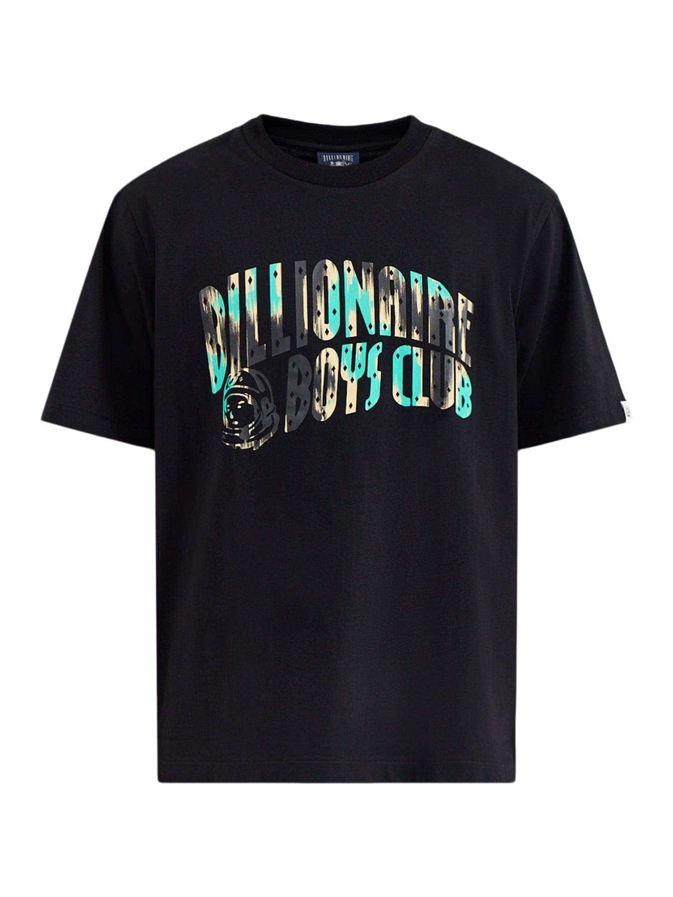 Billionaire Boys Club Leopard Camo Arch Logo T - Shirt Black