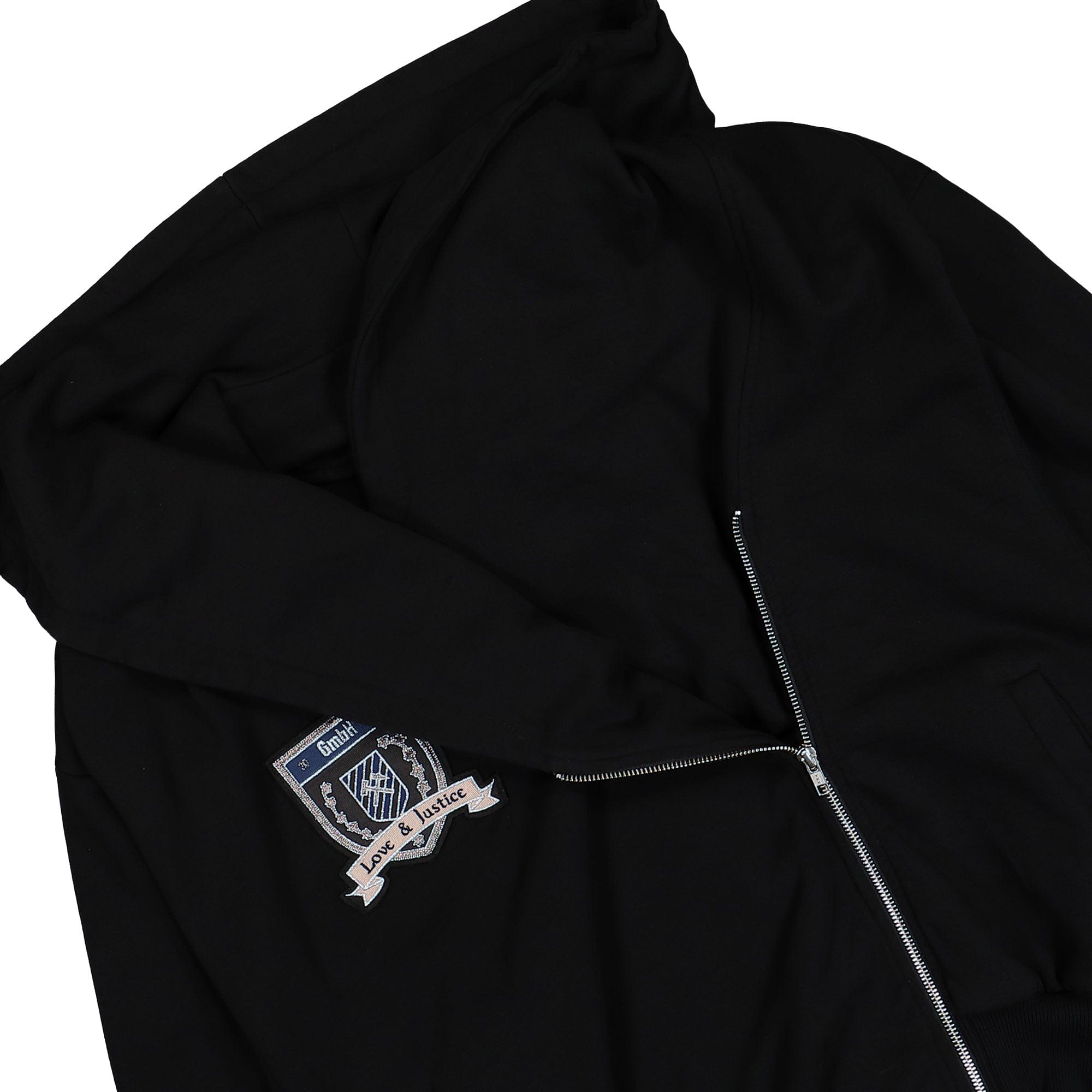 Gmbh Oversized Hooded Jacket W GmbH Coat Of Arms