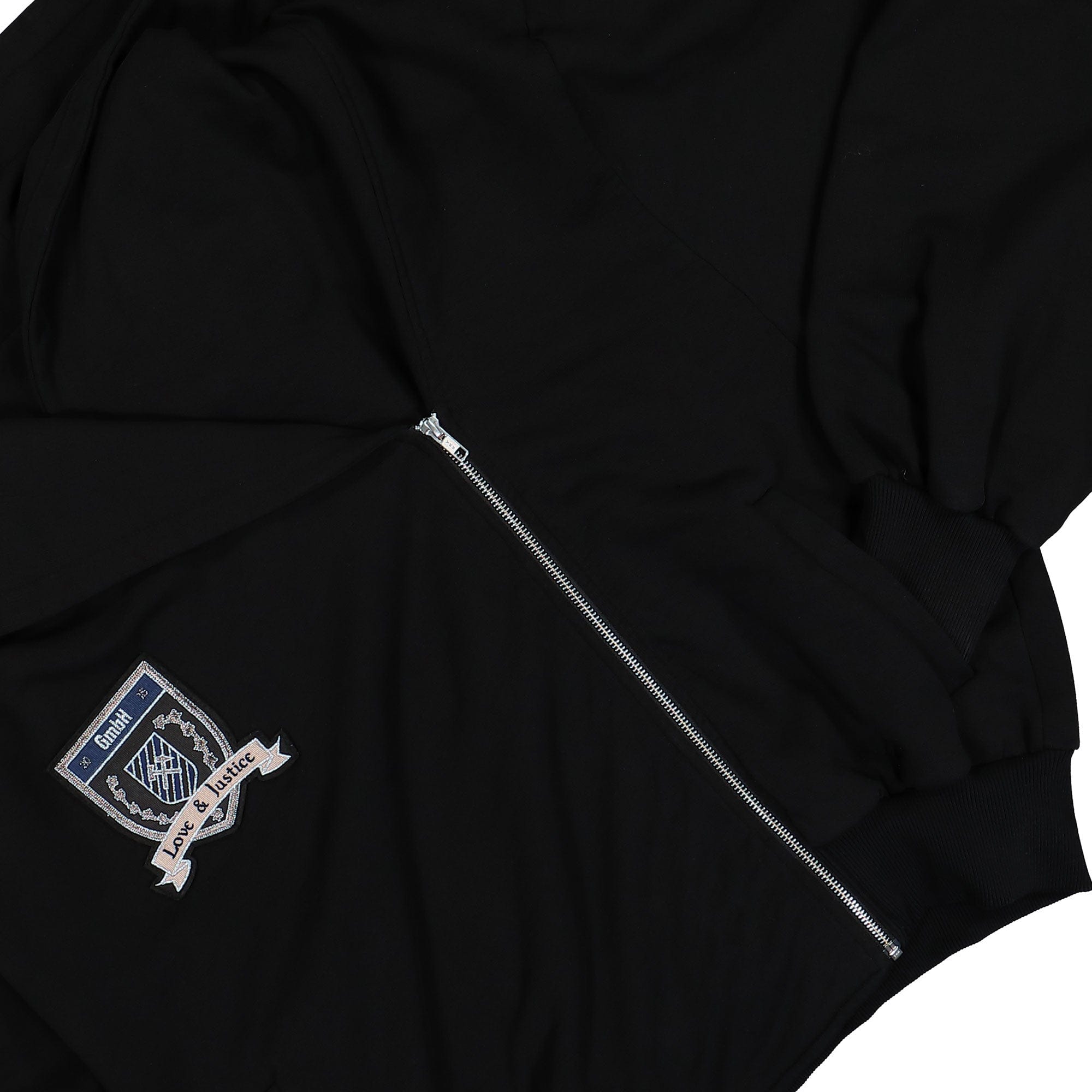 Gmbh Oversized Hooded Jacket W GmbH Coat Of Arms