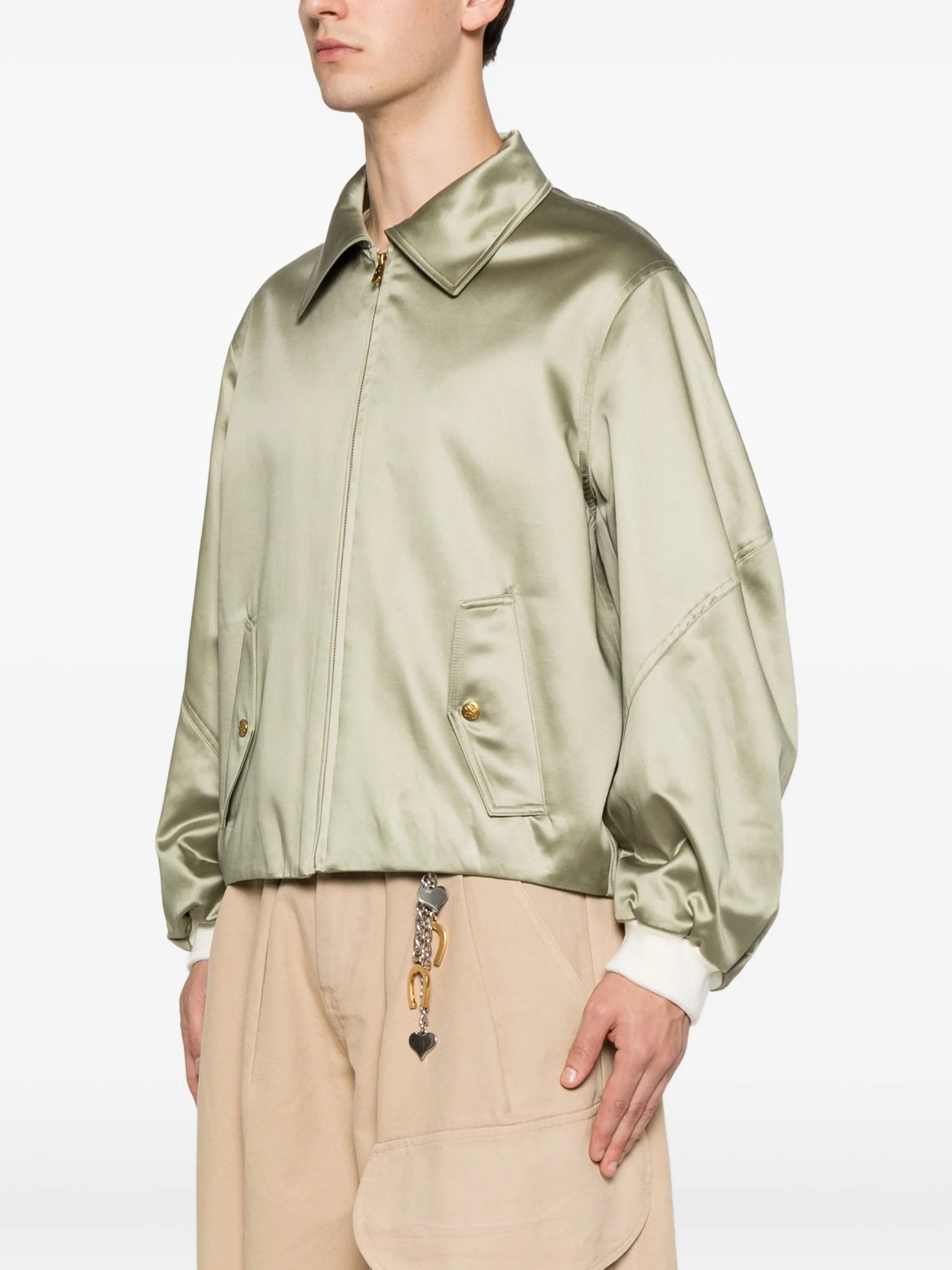 Willy Chavarria Opera zip - up bomber jacket