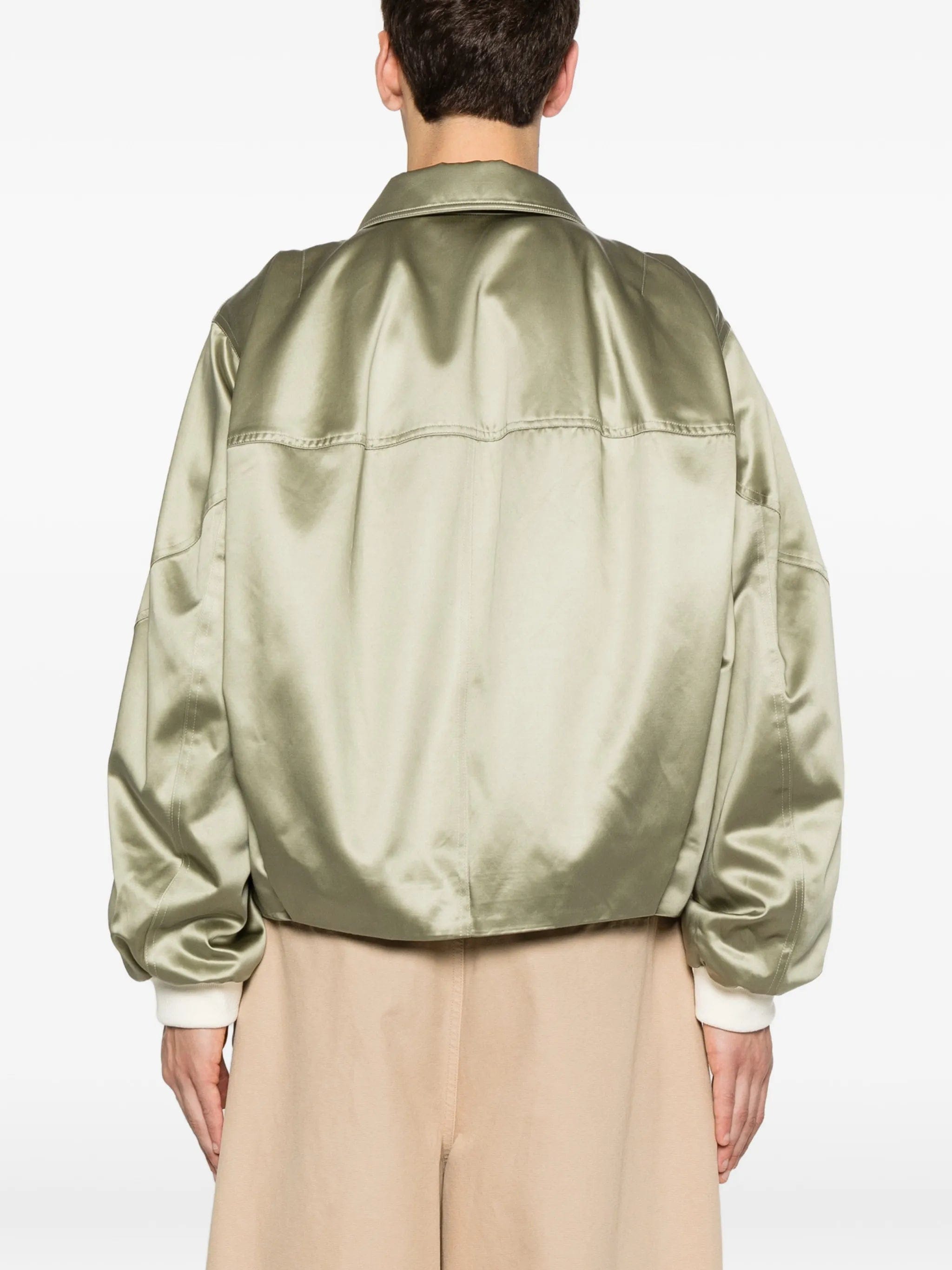 Willy Chavarria Opera zip - up bomber jacket