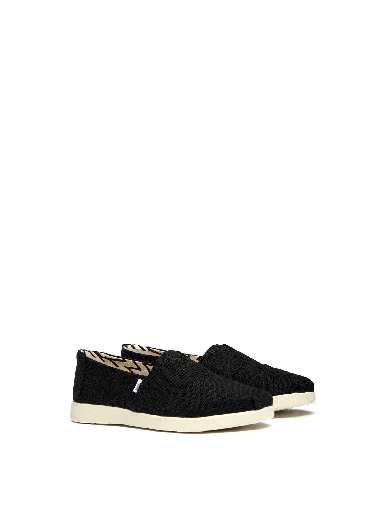 Toms Classic Alpargata Plus Canvas Espadrilles Black