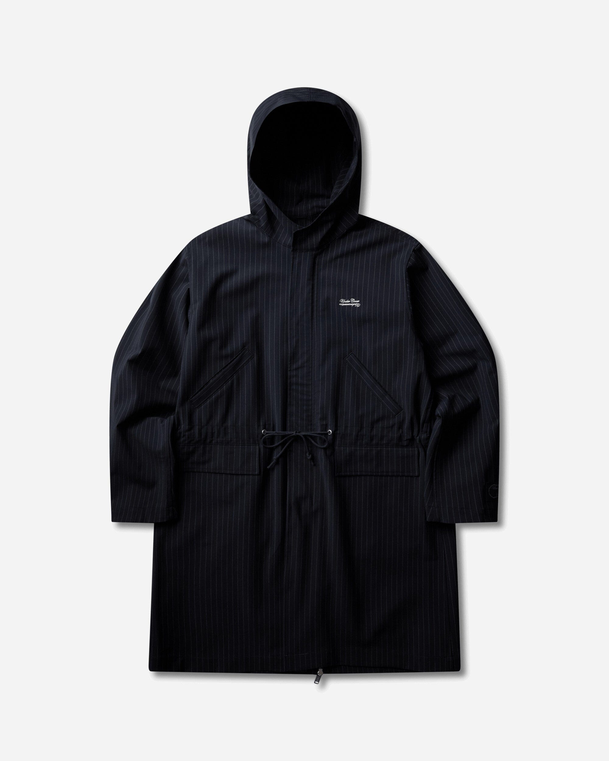 Undercover Men's Pinstripe Mod Coat Navy