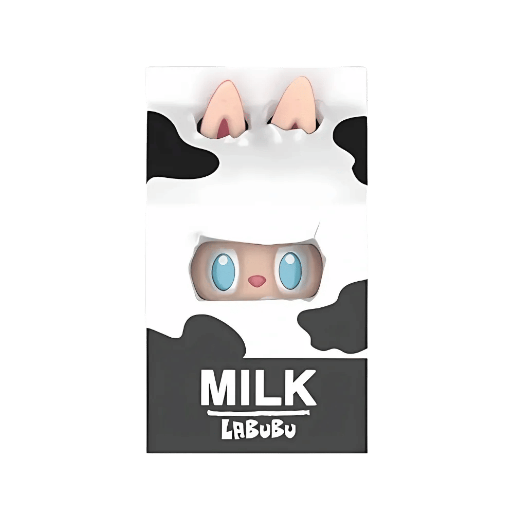 Pop Mart Labubu The Monsters Wacky Mart Series Milk Figure