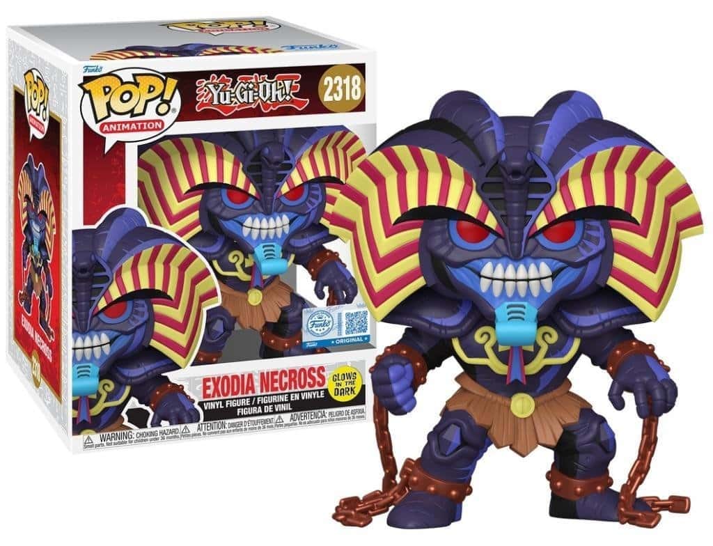Funko POP! Yu - Gi - Oh – Exodia Necross (GITD) #1885 (Exclusive) Supersized