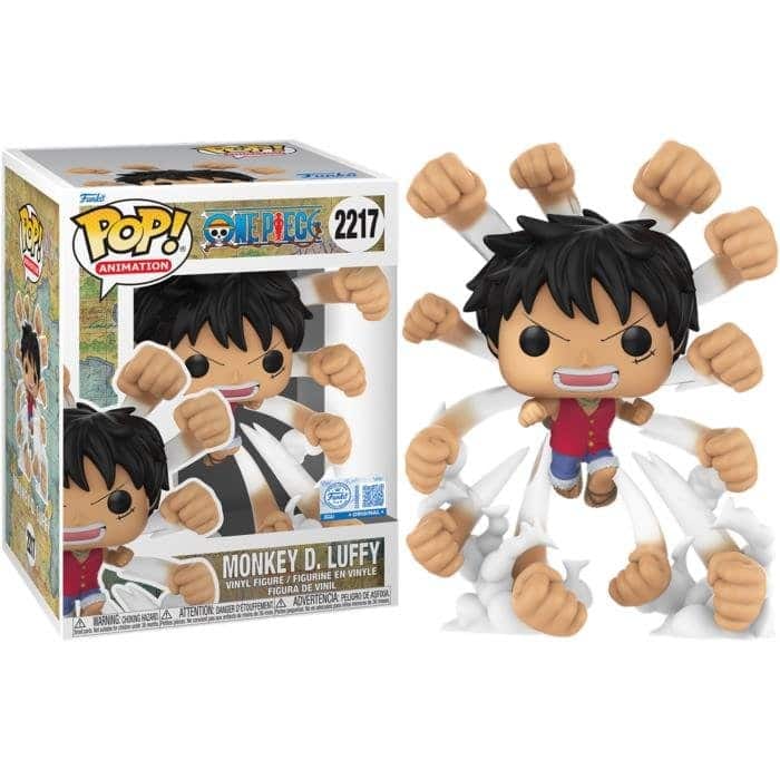 Funko POP! Premium: One Piece – Luffy (Gum Gum Gatling) #2217 (Exclusive)