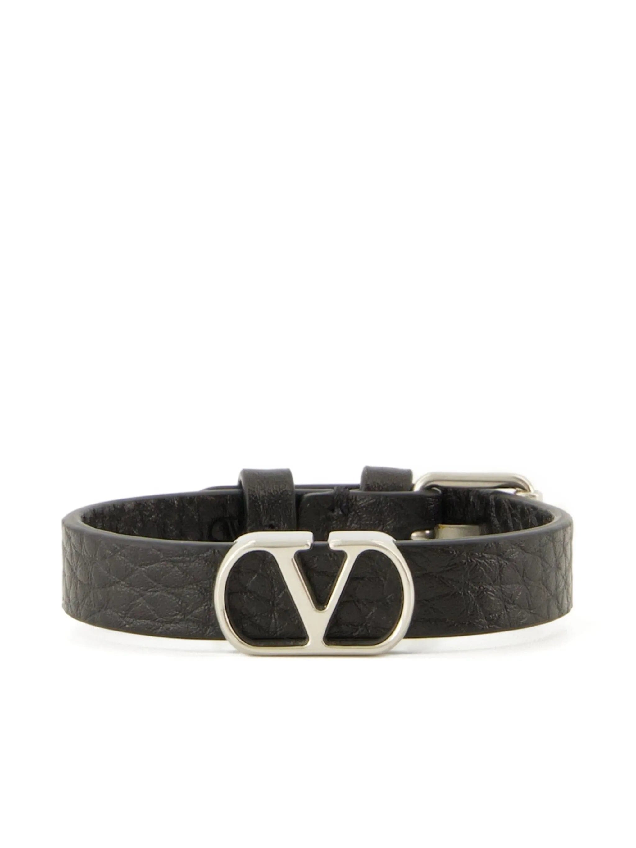 Valentino Garavani logo buckle bracelet