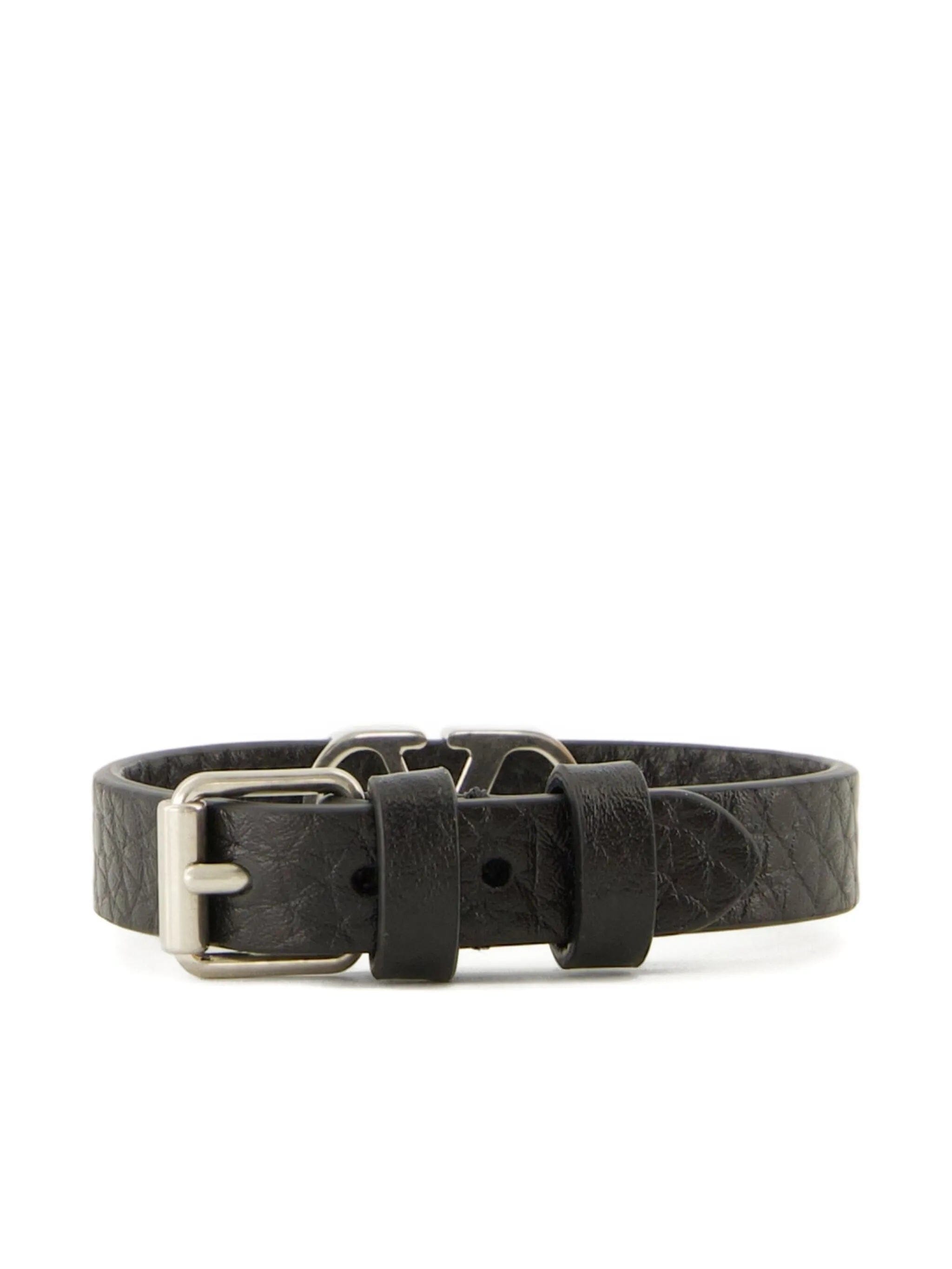 Valentino Garavani logo buckle bracelet