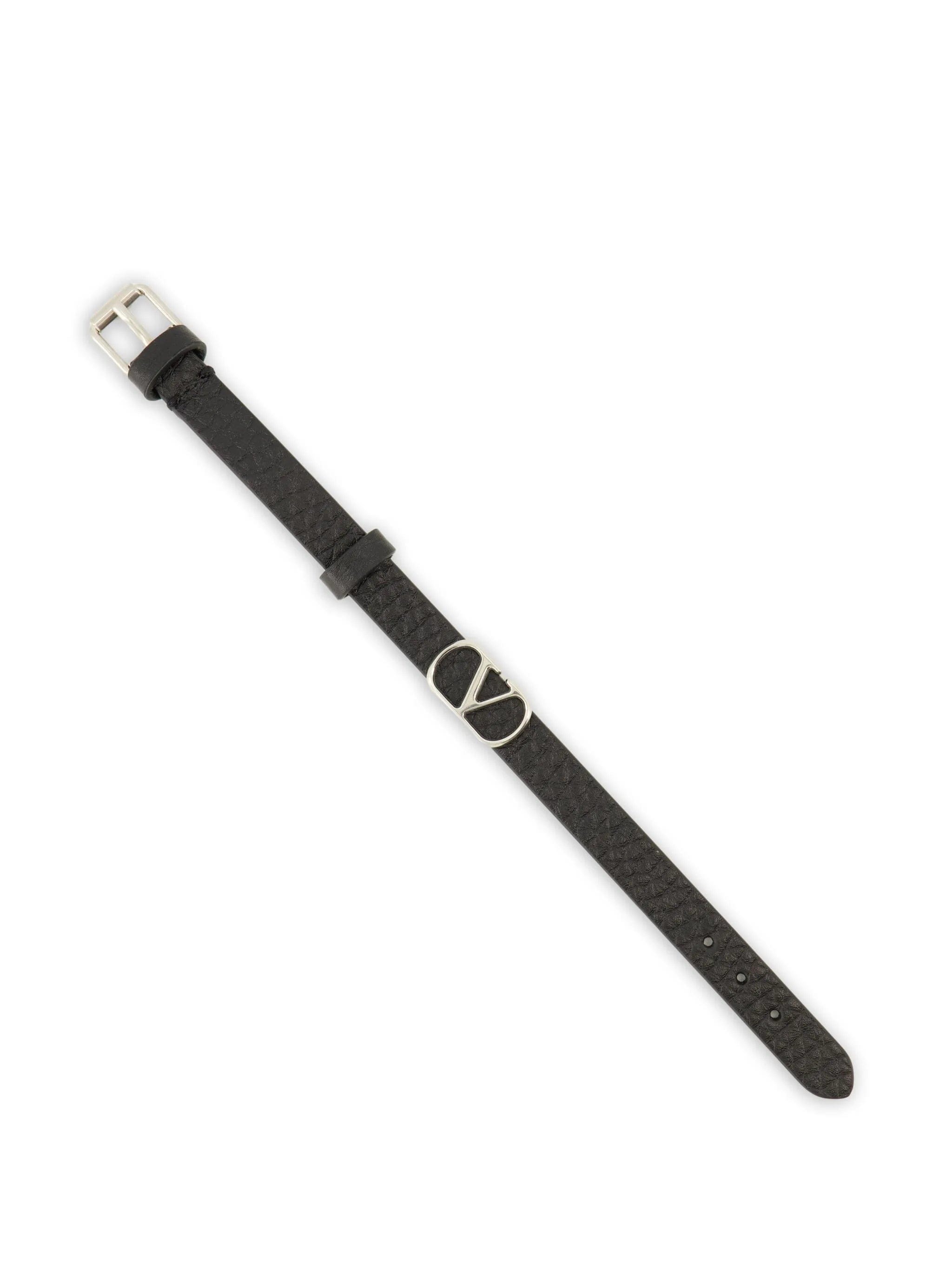 Valentino Garavani logo buckle bracelet