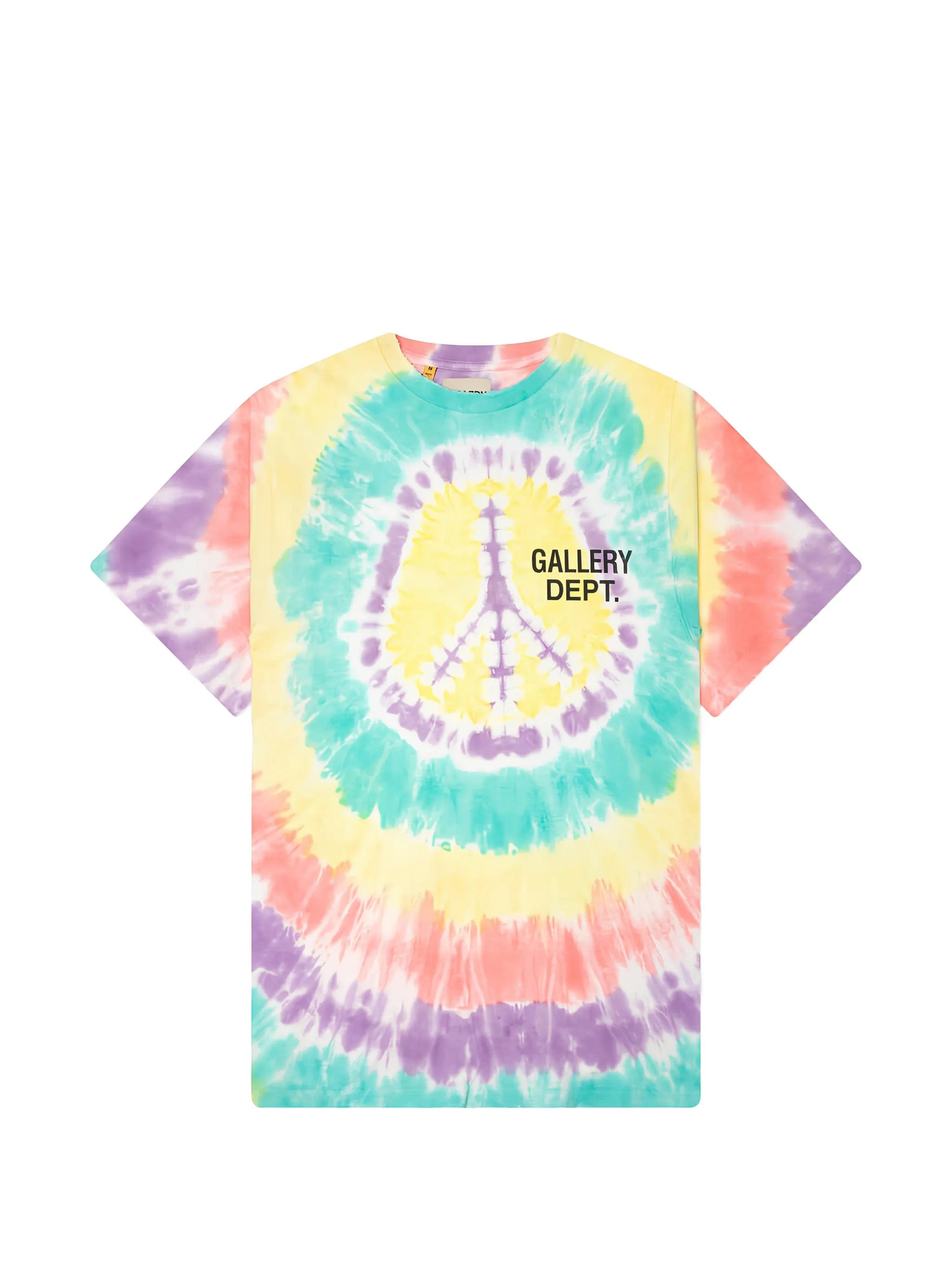 Gallery DEPT. peace tie - dye T - shirt