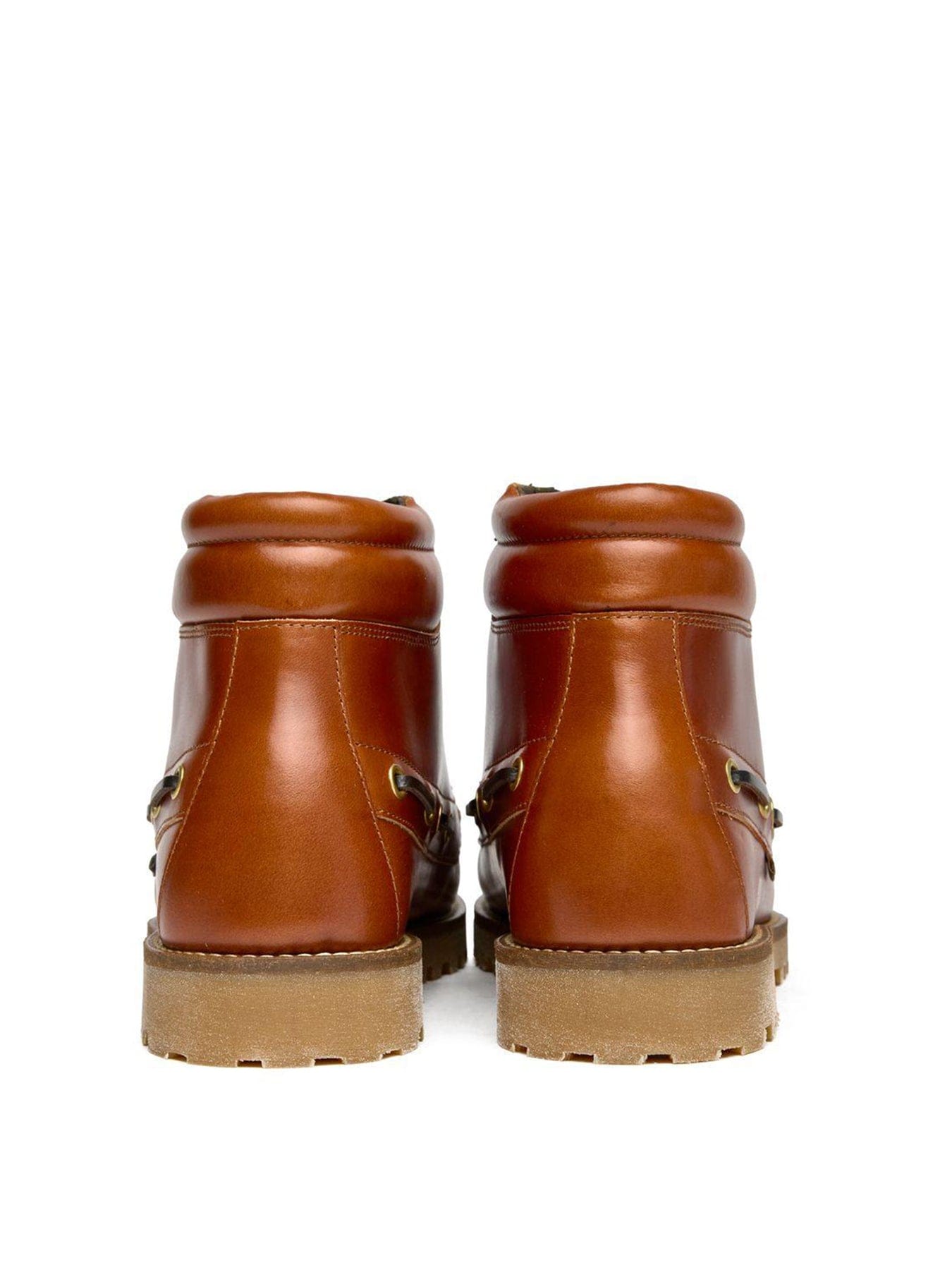 Barbour Tiller Leather Boots Brown