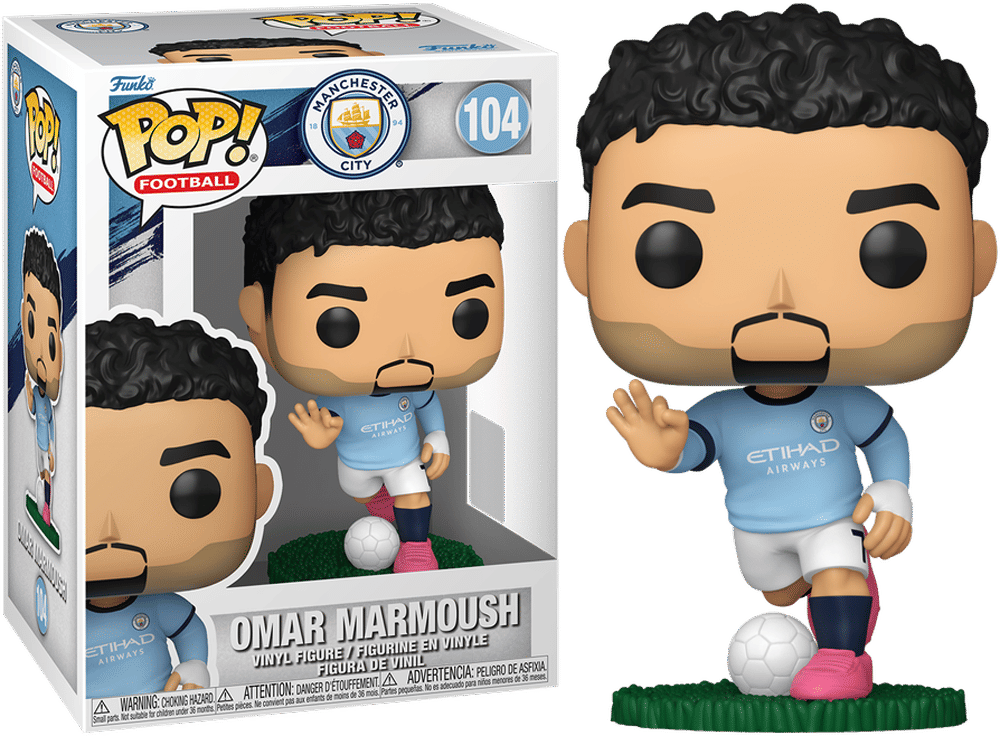 Funko Football: Manchester City – Omar Marmoush Pop! Vinyl