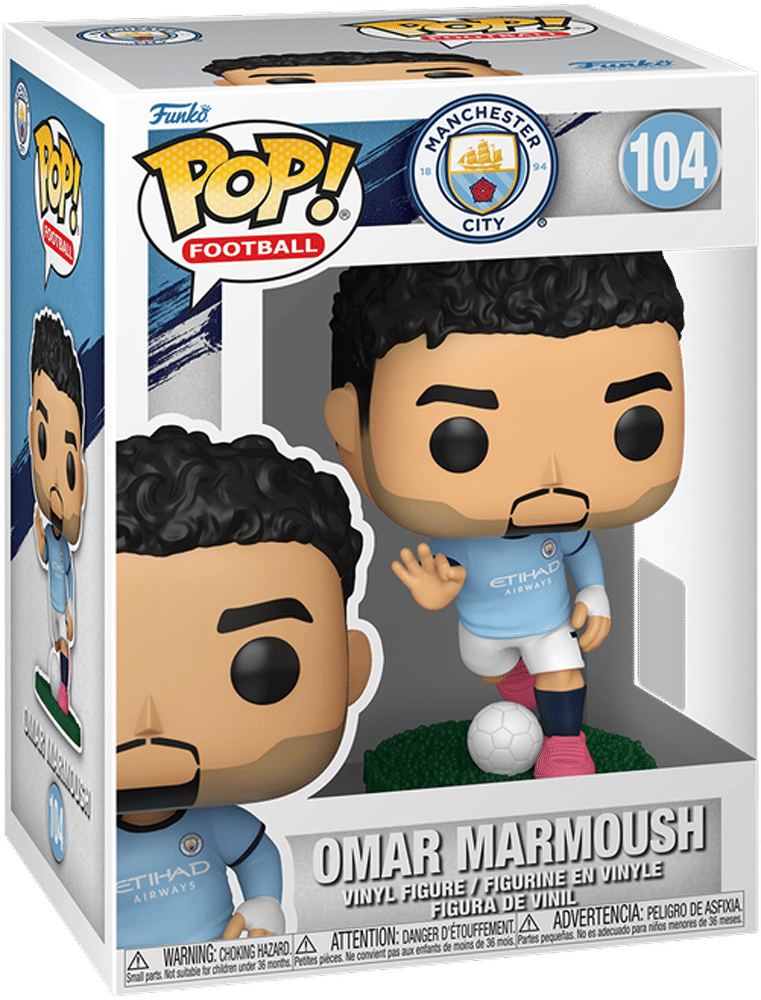 Funko Football: Manchester City – Omar Marmoush Pop! Vinyl
