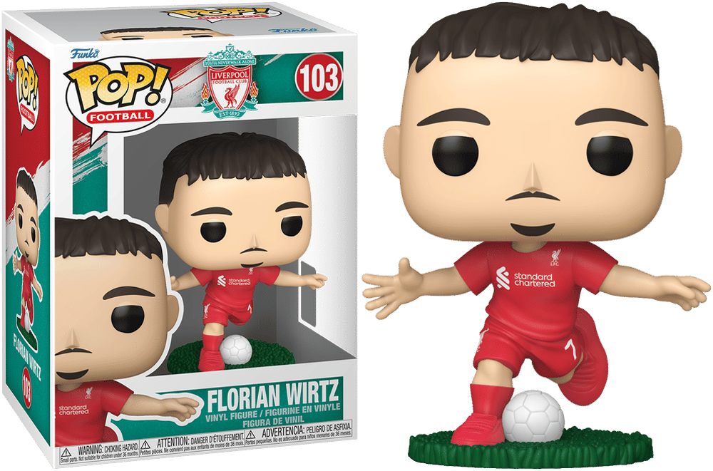 Funko Football: Liverpool – Florian Wirtz Pop! Vinyl