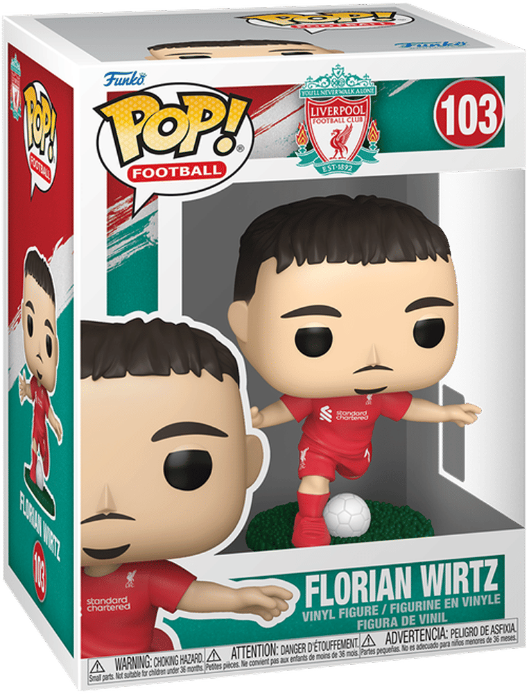 Funko Football: Liverpool – Florian Wirtz Pop! Vinyl